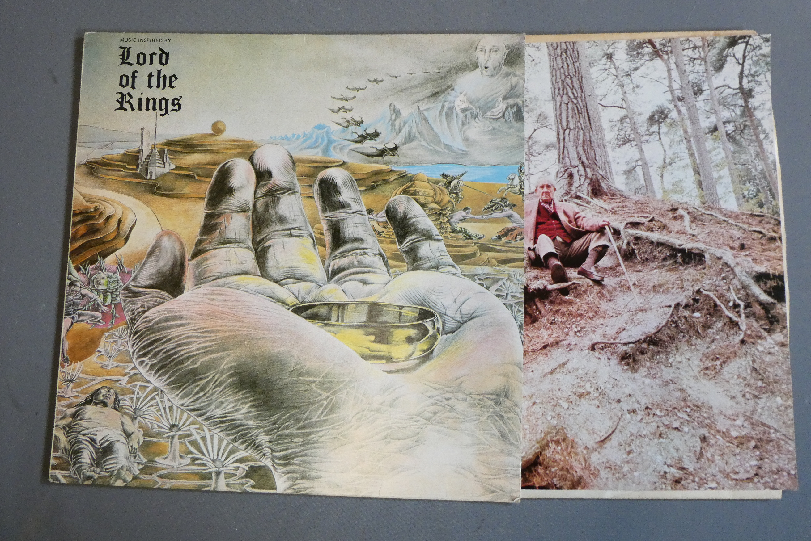 Music inspired by Lord Of The Rings LP, composed and arranged by Bo Hansson, CAS 1059, in original Image