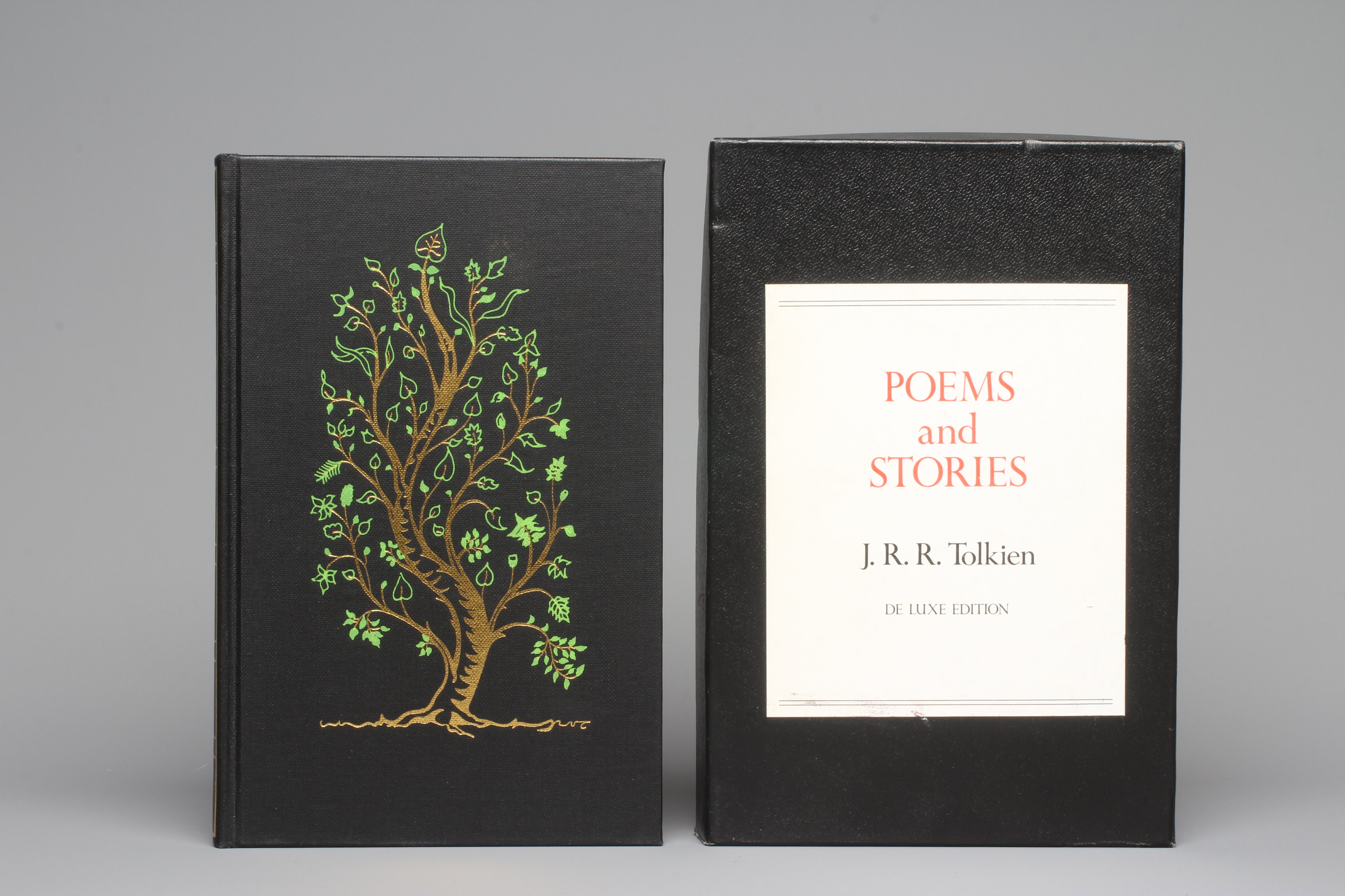 Poems and Stories by J. R. R. Tolkien, de luxe edition, boxed, good, split to box corner (Est. plus Image