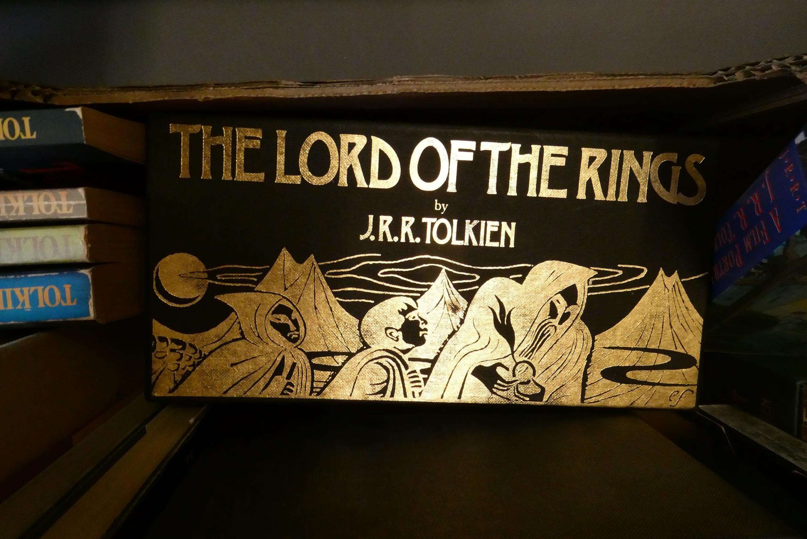 A collection of books and audio cassettes and discs of J. R. R. Tolkien interest Image