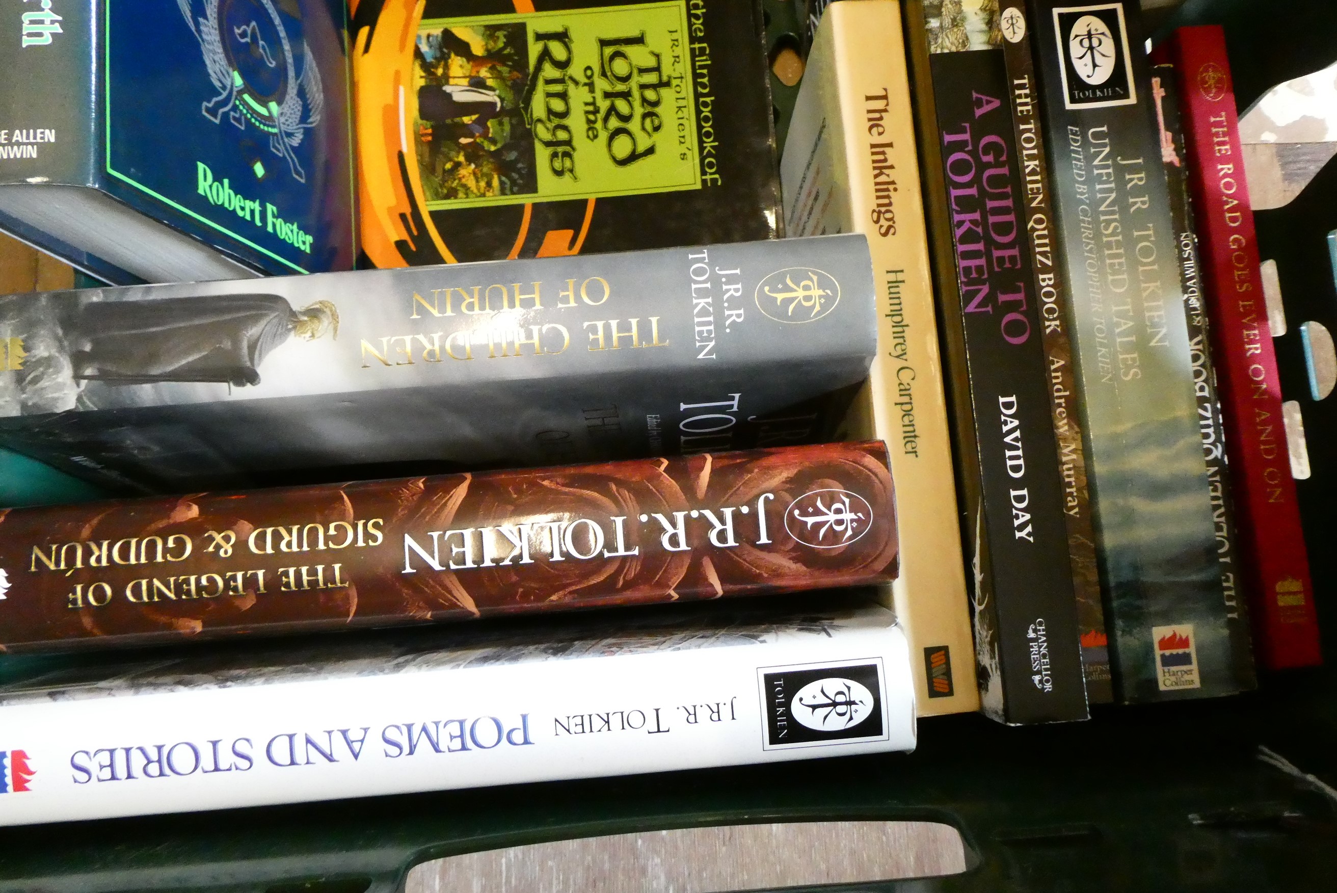 A collection of Books of J. R. R. Tolkien interest Image