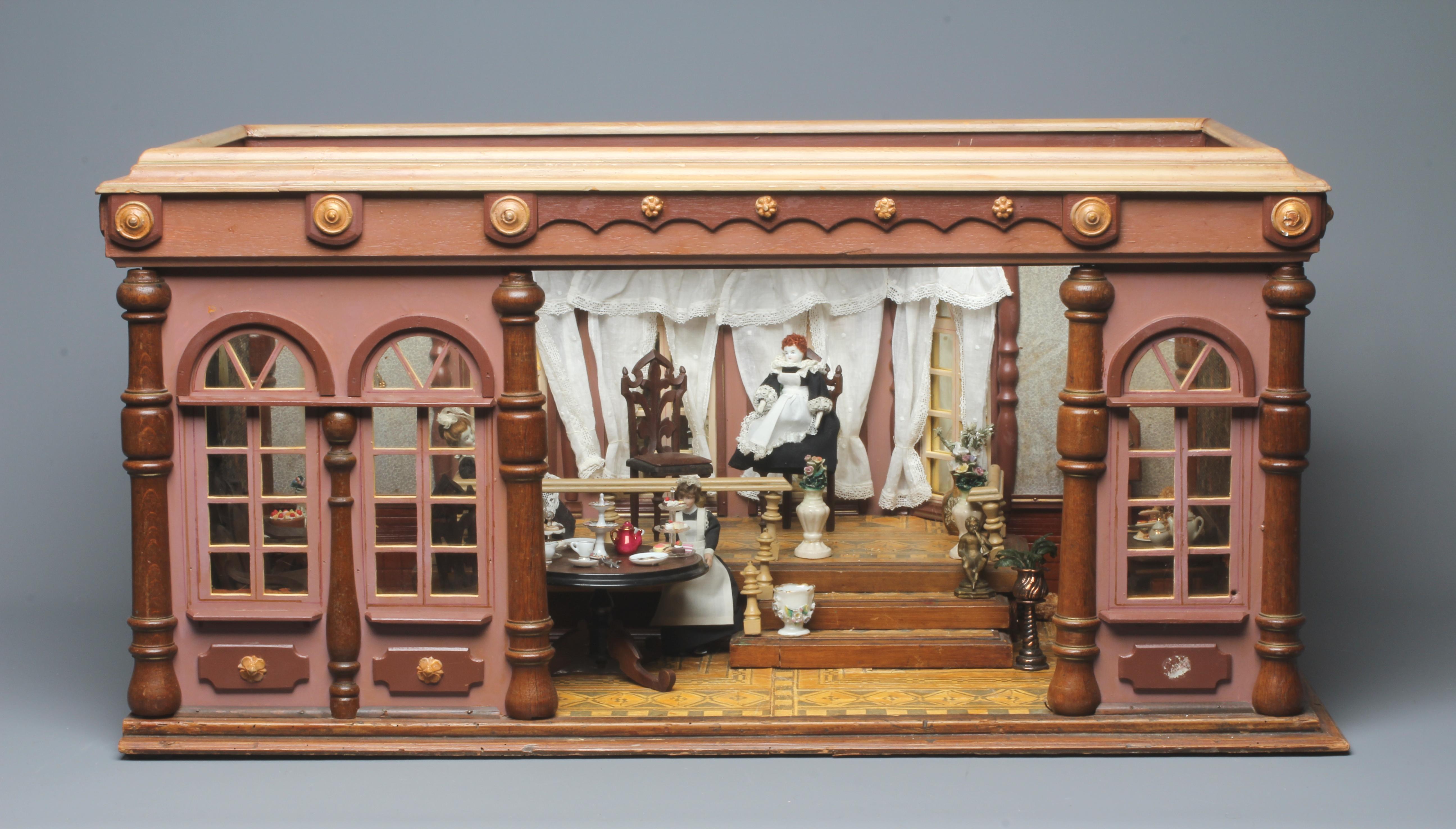 A large German doll's room setting Image