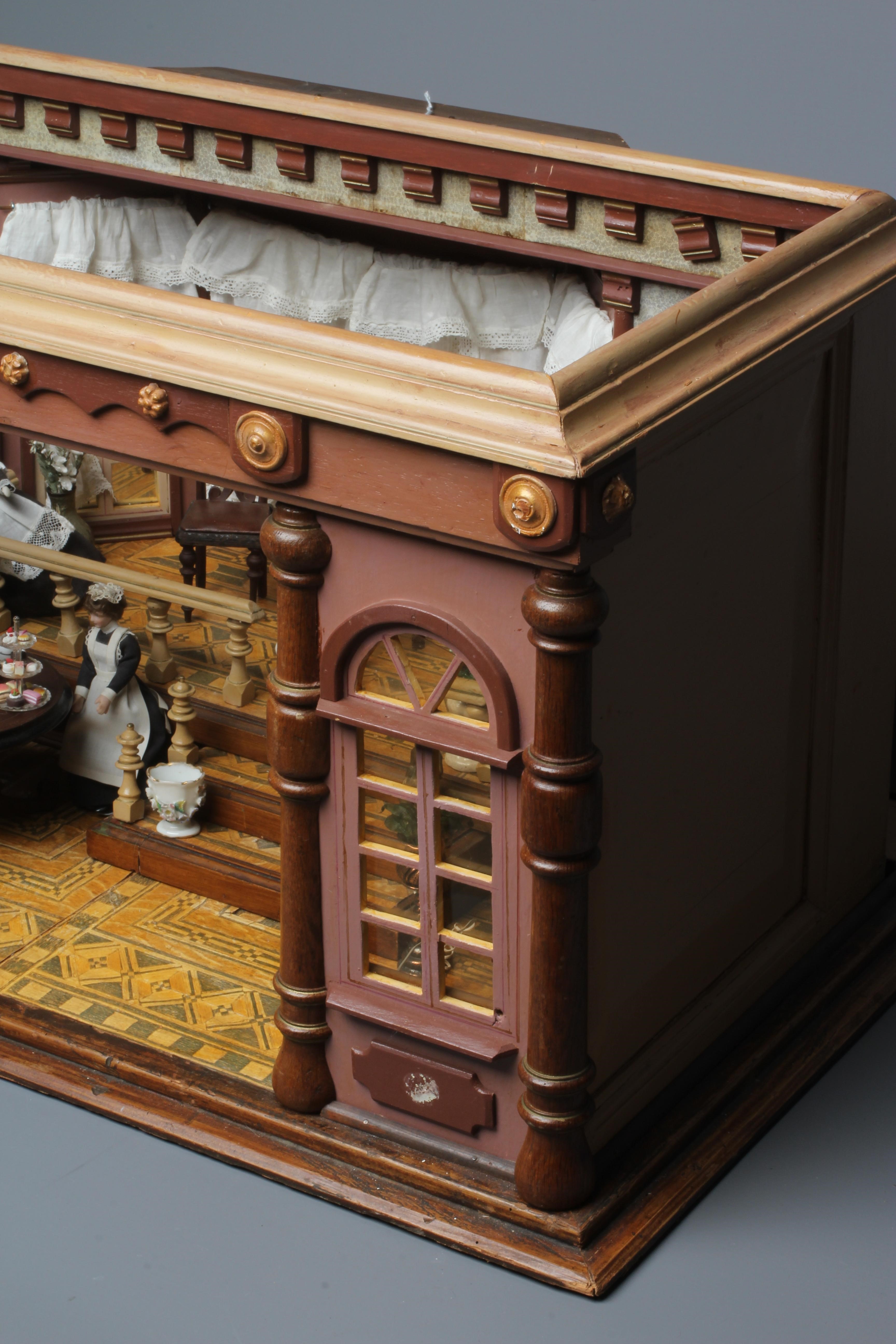 A large German doll's room setting Image
