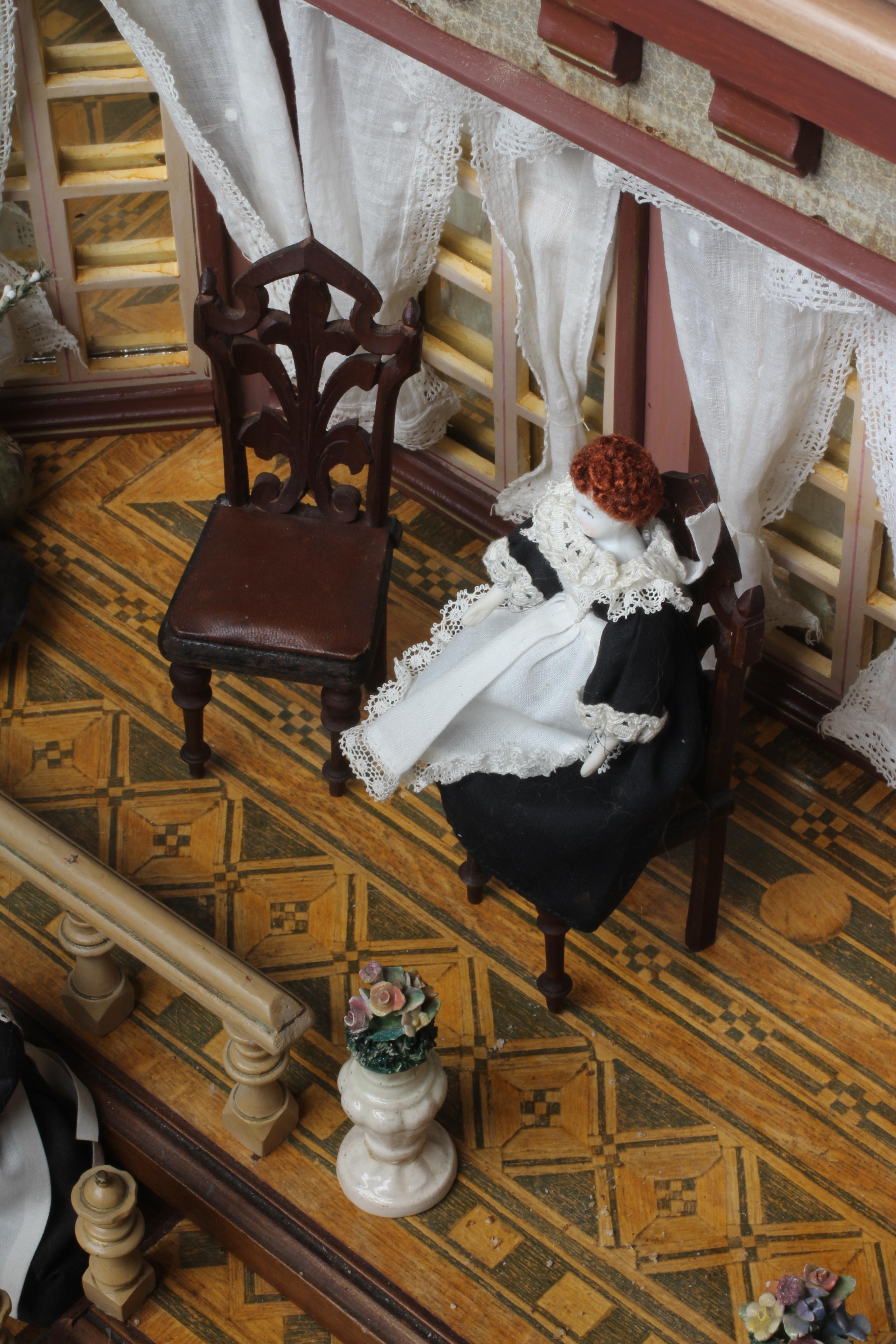 A large German doll's room setting Image