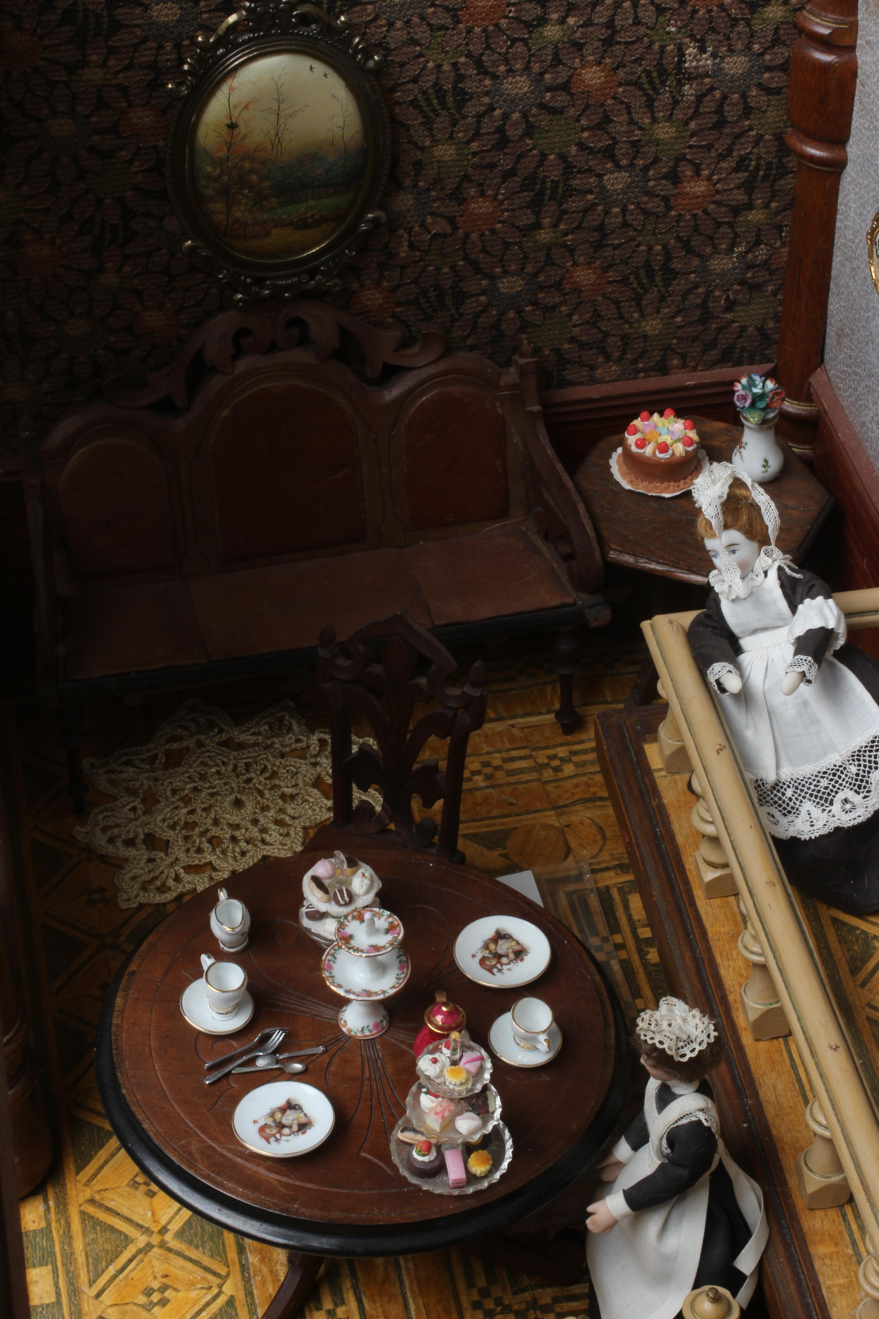 A large German doll's room setting Image
