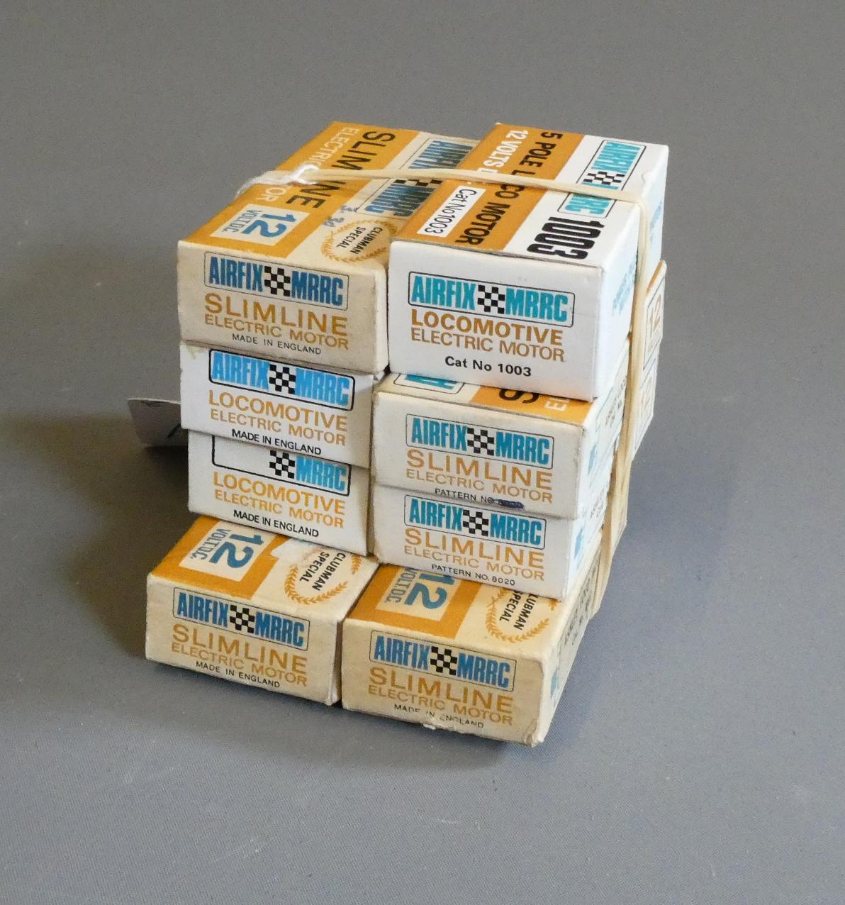 Eight small Airfix MRRC electric motors, boxed (Est. plus 24% premium inc. VAT) Image