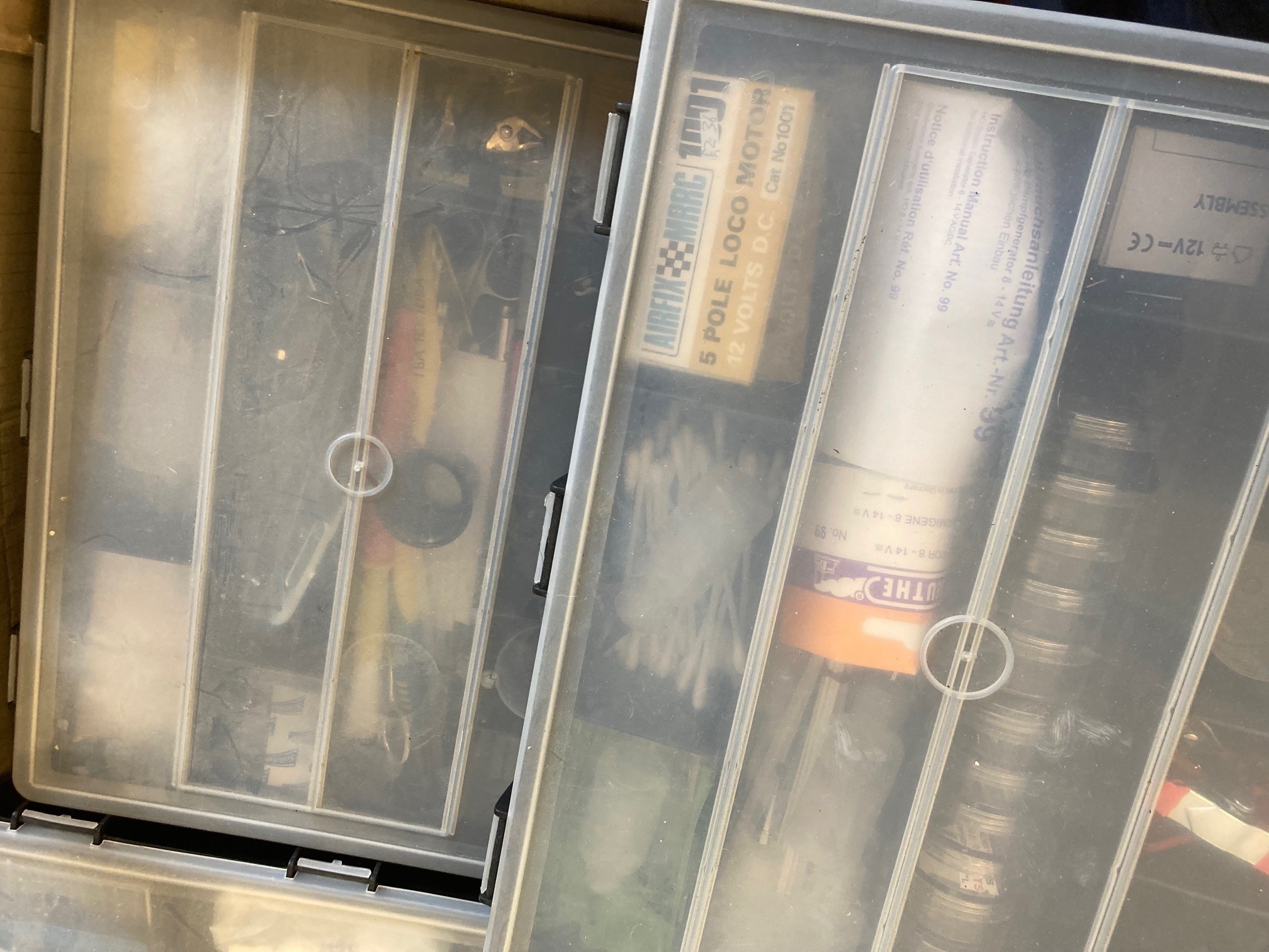 Model making tools and parts including screwdrivers Image