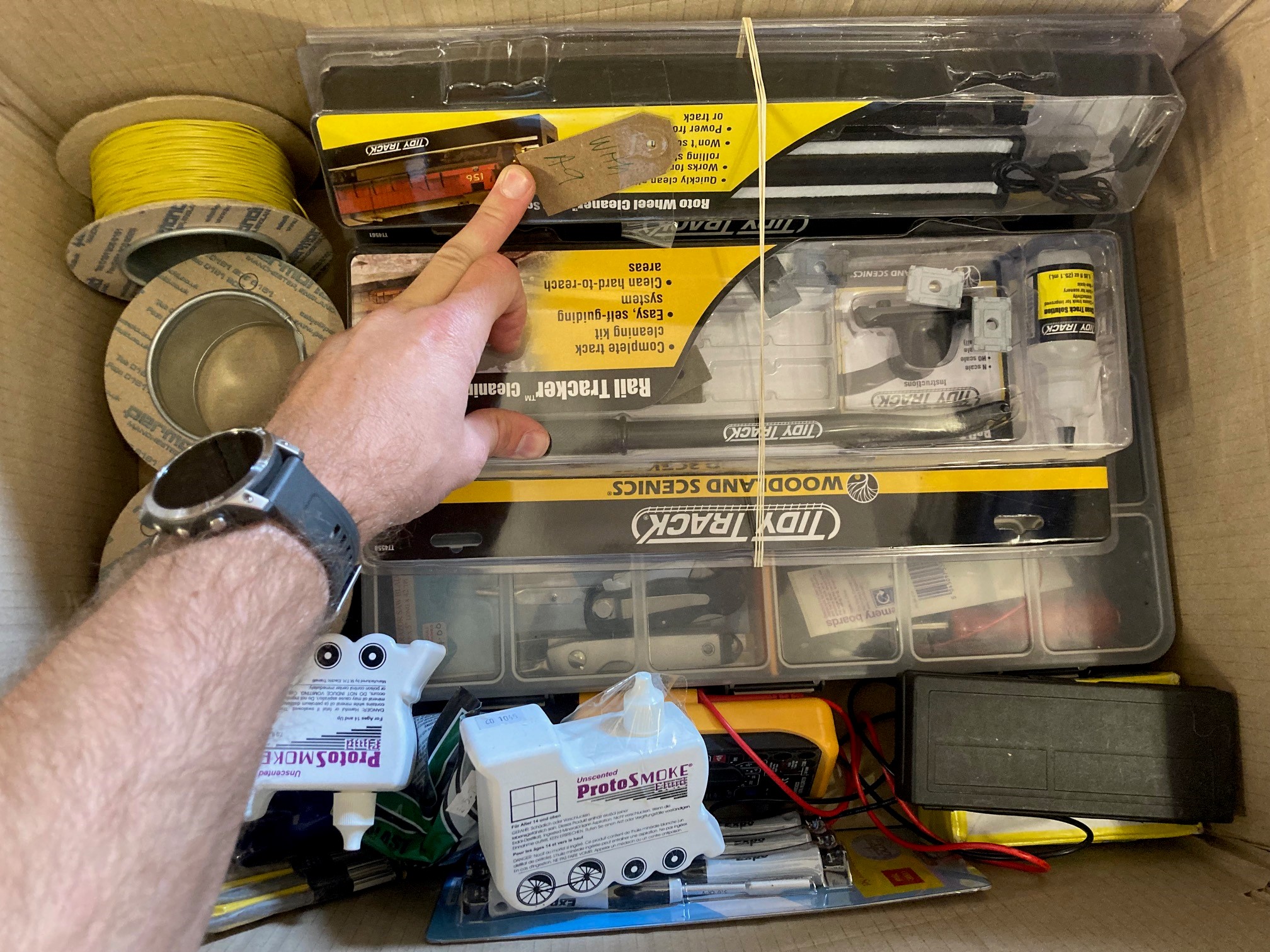 Model making tools and parts including screwdrivers Image