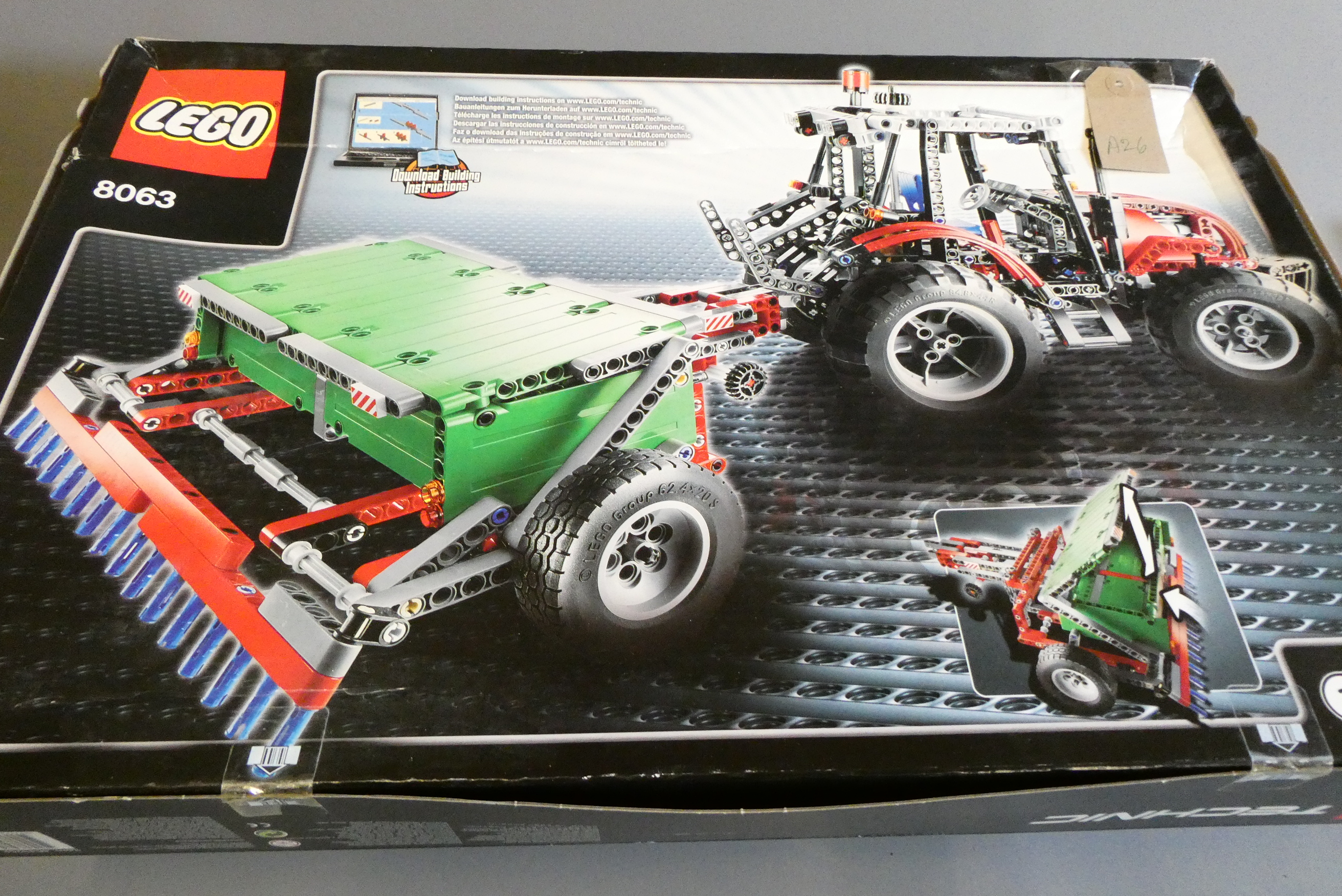 Lego 8063 Tractor and trailer, boxed, unopened (Est. plus 24% premium inc. VAT) Image