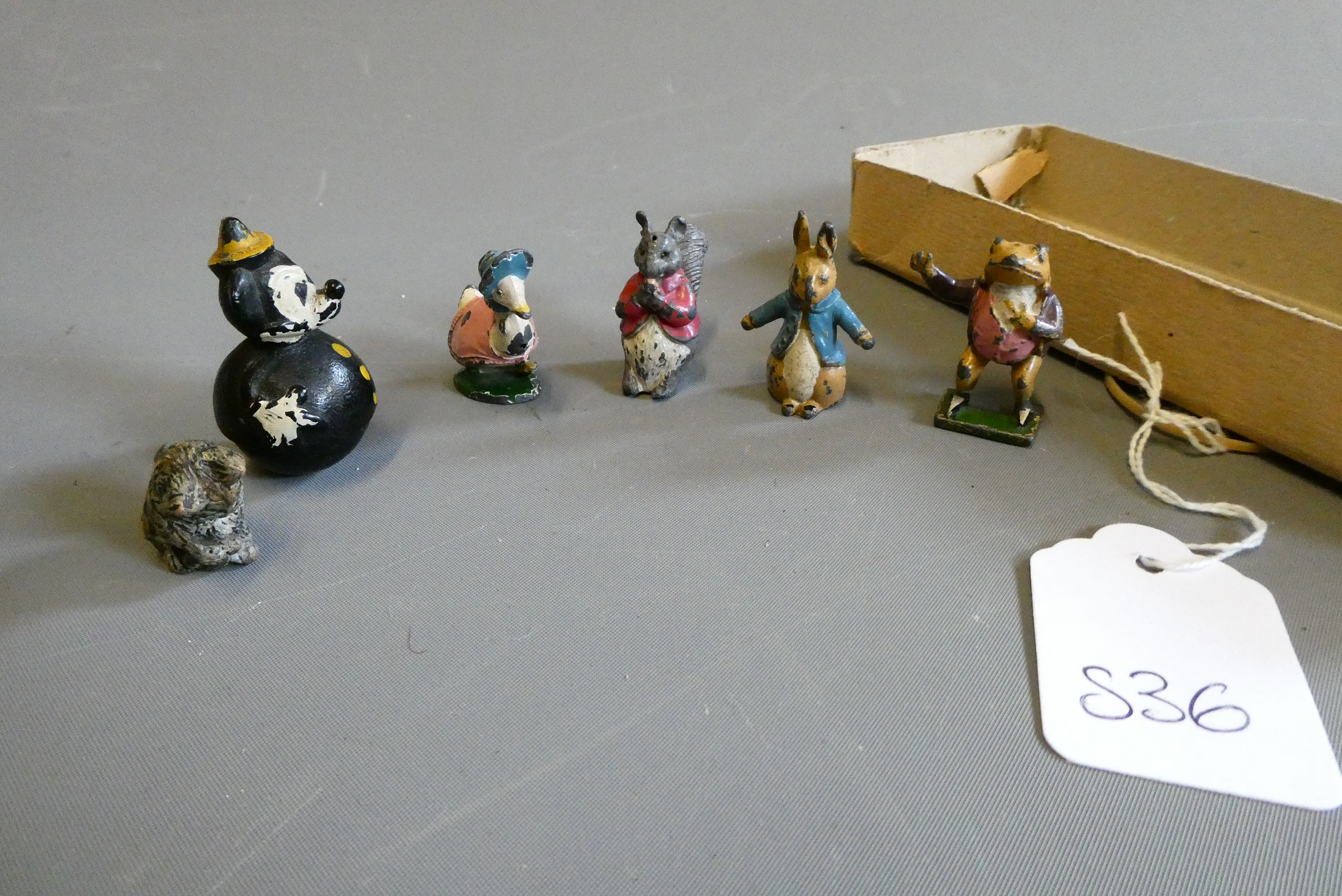 Four Britains Beatrix Potter characters comprising; Peter Rabbit Image