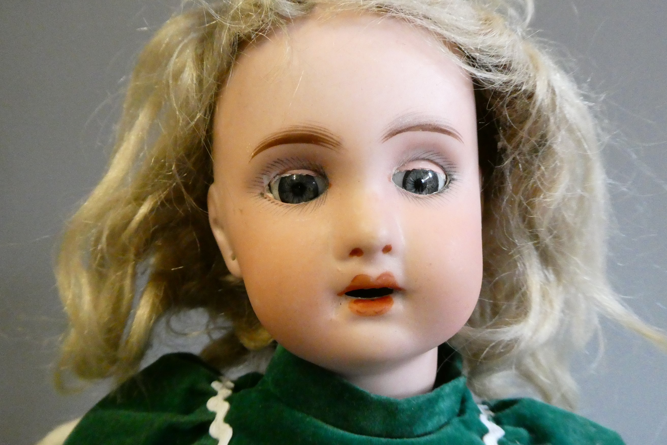 A French bisque socket head doll Image