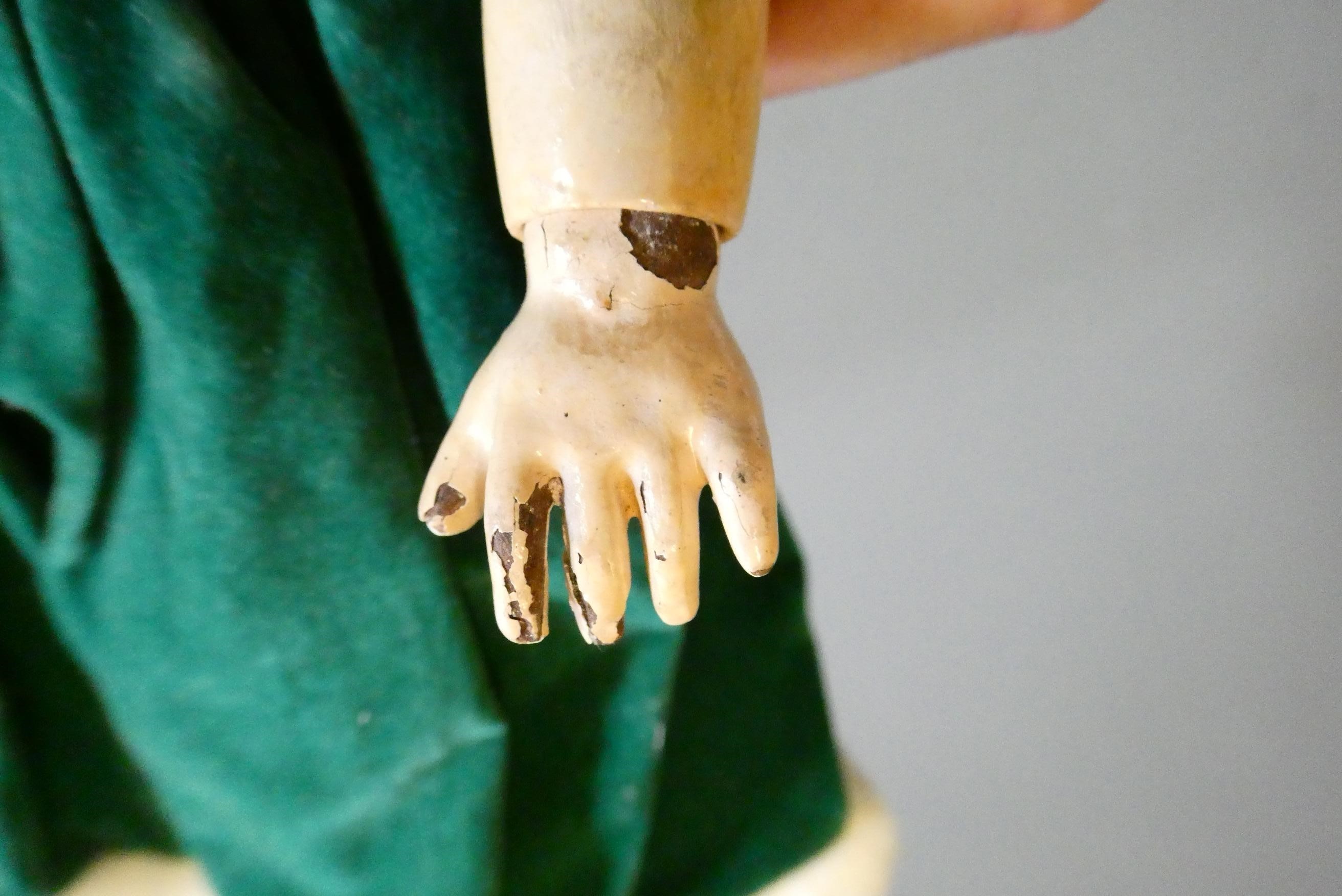 A French bisque socket head doll Image