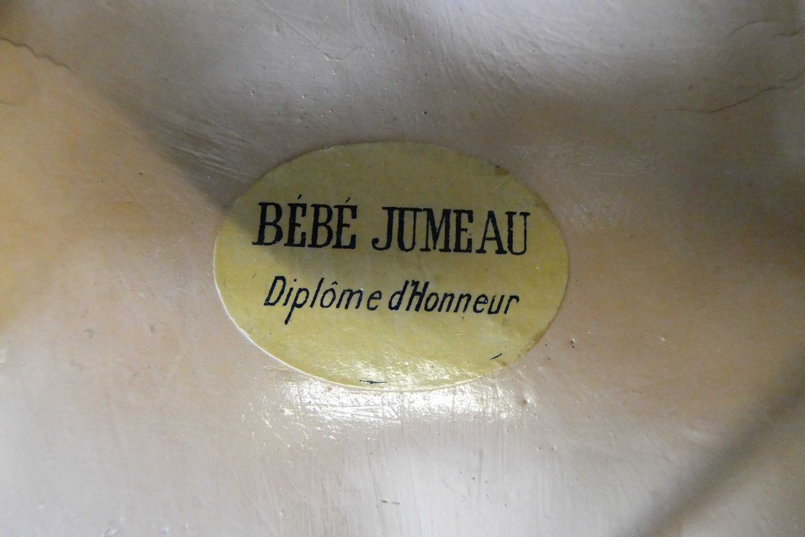 A Tete Jumeau bisque socket head doll Image