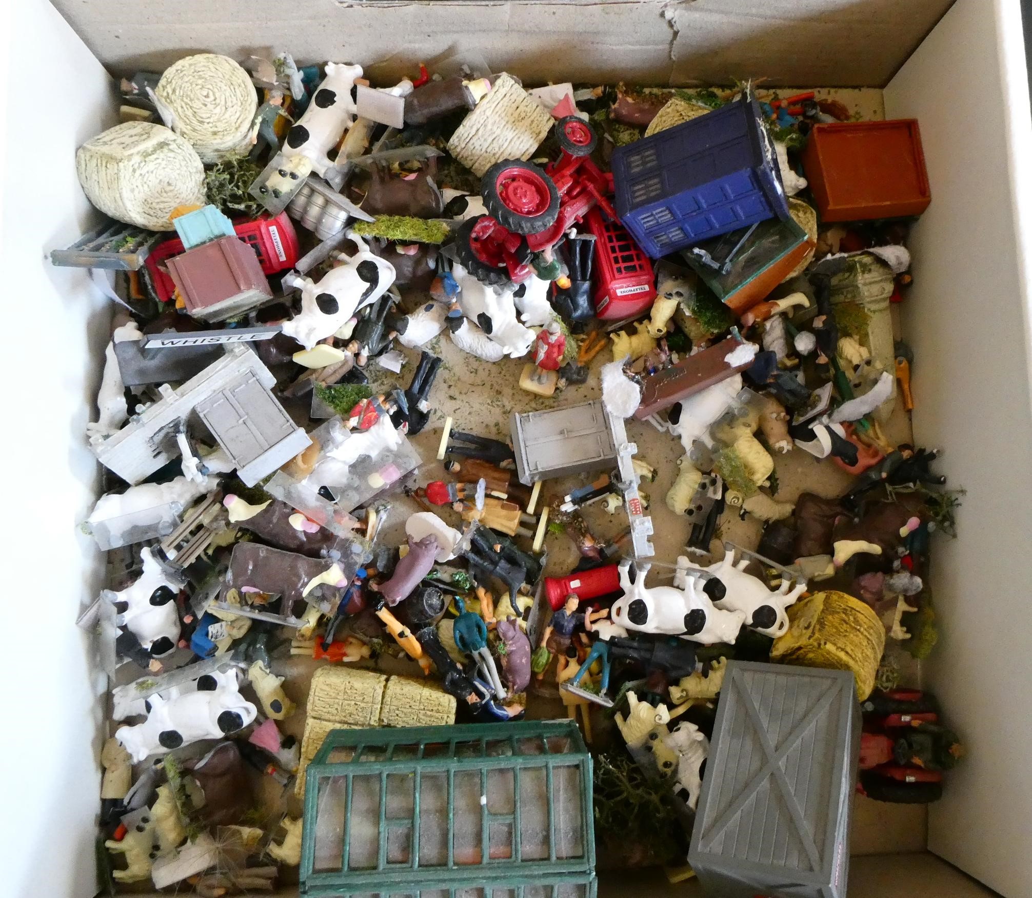 Trackside and scenic accessories for model railways including buildings Image