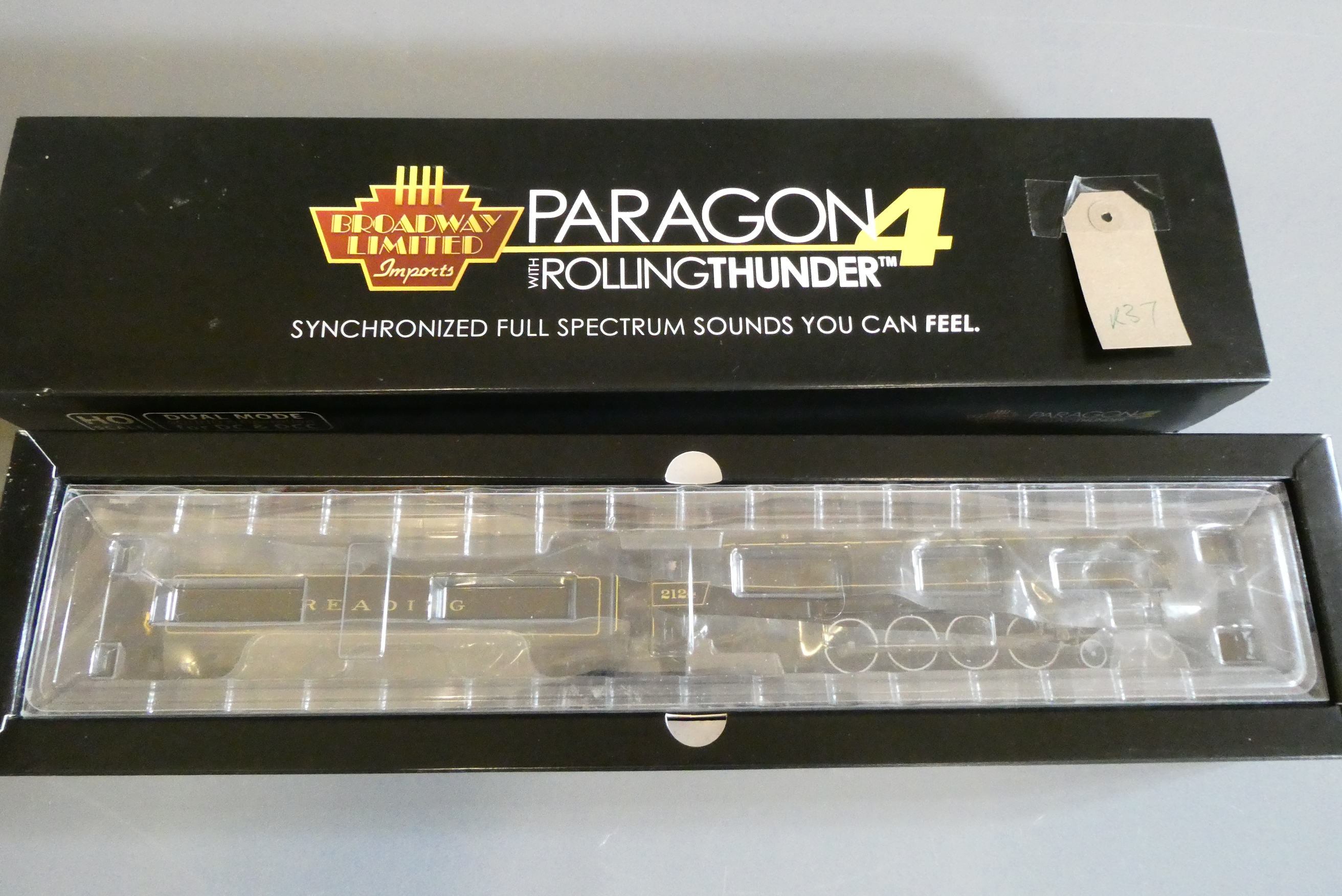 Broadway Limited HO scale DCC sound fitted Redding T1 2124 locomotive. Boxed, mint (Est. plus 24% Image