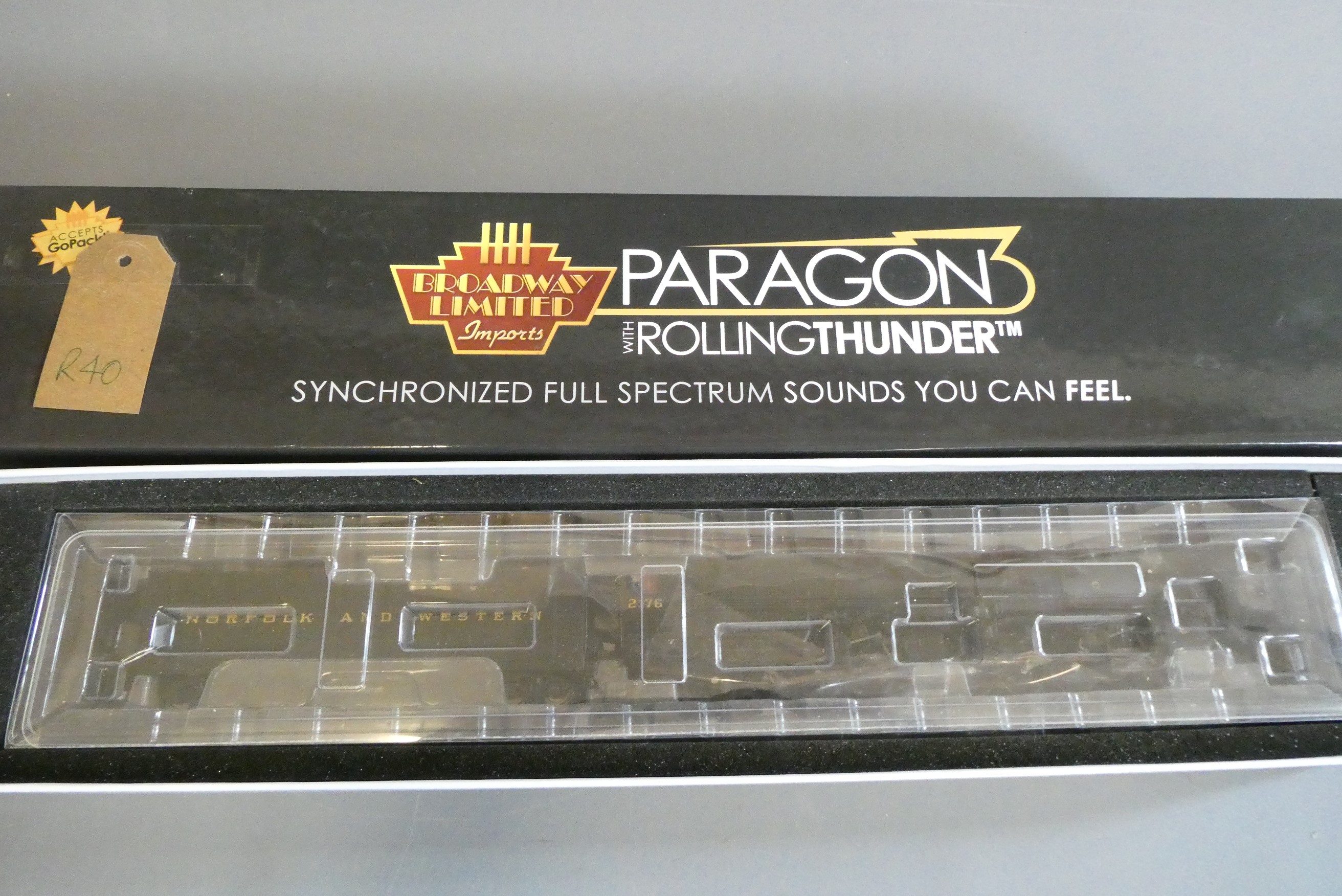 Broadway Limited DCC sound fitted Norfolk and Western Y6B locomotive. Boxed, excellent (Est. plus Image