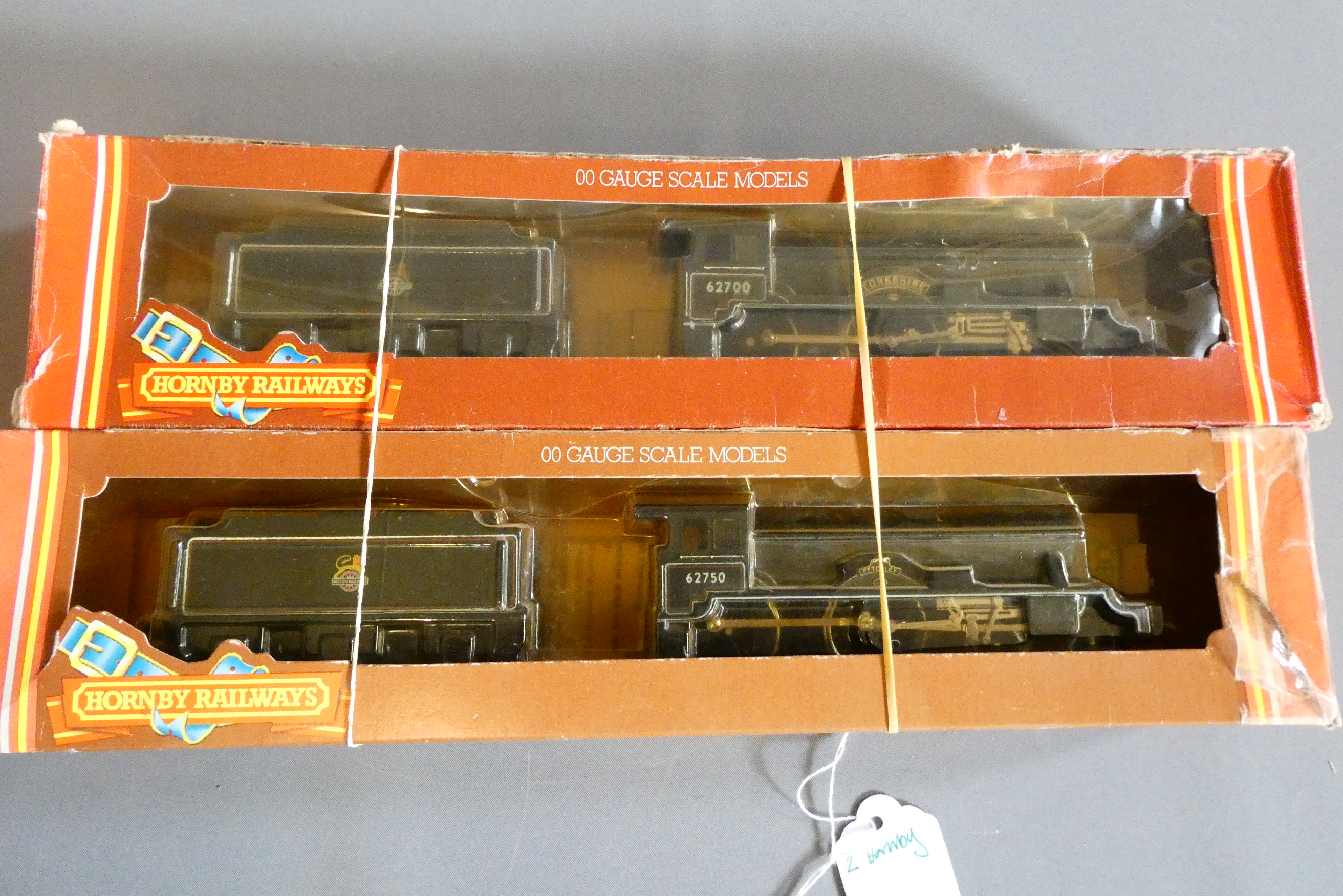 Two Hornby locomotives British Railways Hunt Class 'Pytchley' and British Railways 'Yorkshire', Image