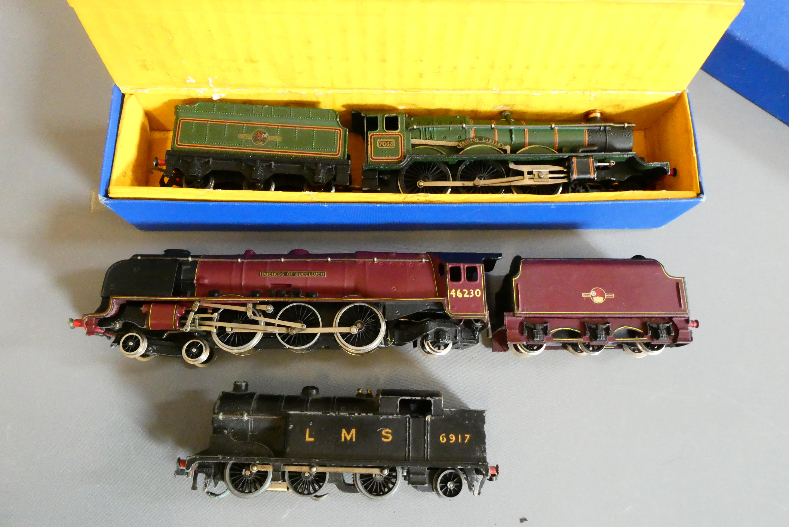 Hornby Dublo Bristol Castle, boxed, good, renamed Hornby Dublo 2-rail 4-6-2 'Duchess of Buccleuch' Image