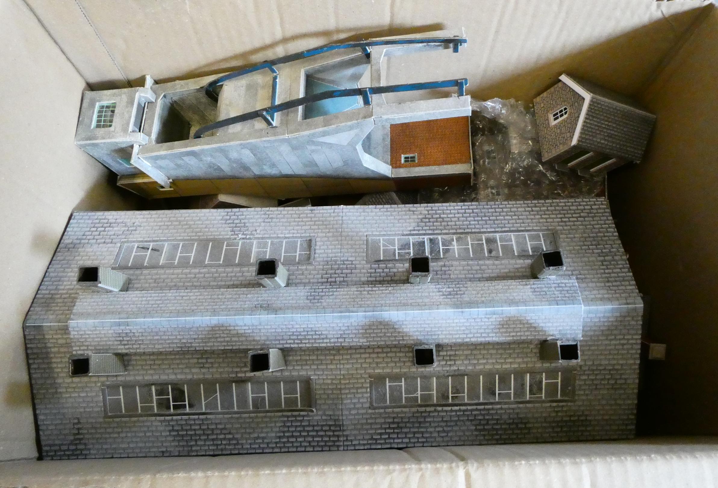 Line side station and utility buildings Image