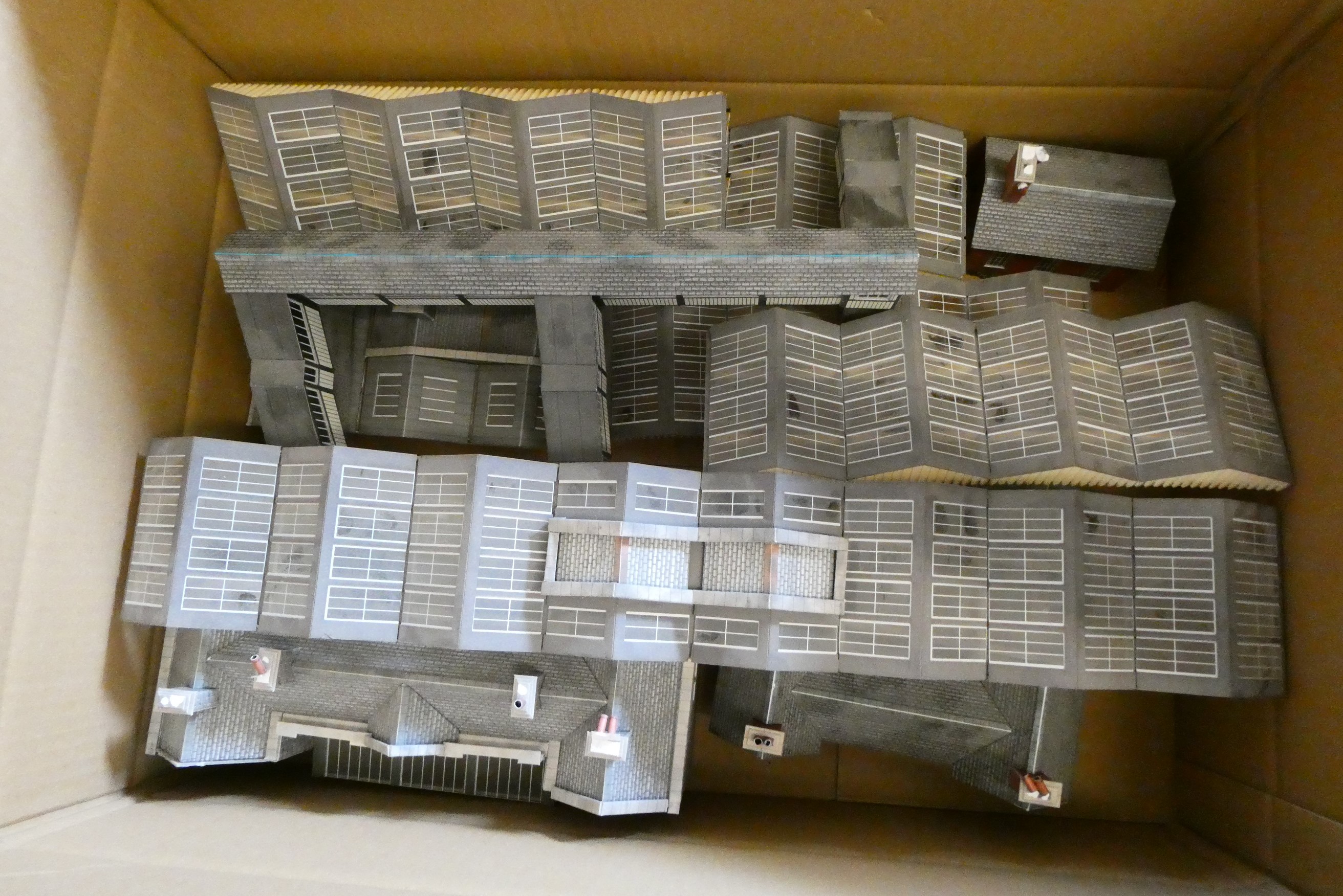 Line side station and utility buildings Image