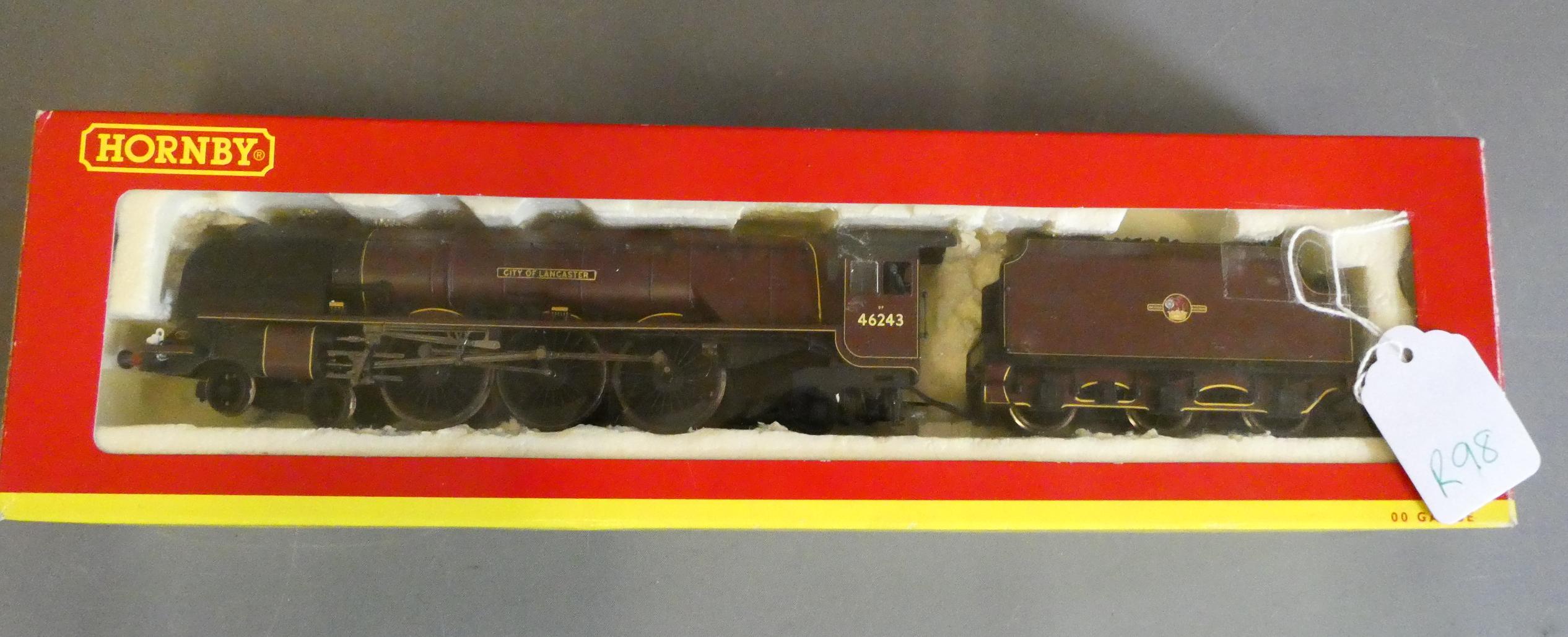 Hornby DCC Princess Coronation Class 46243 City of Lancaster fitted with ESU V4 For sound, lights, Image