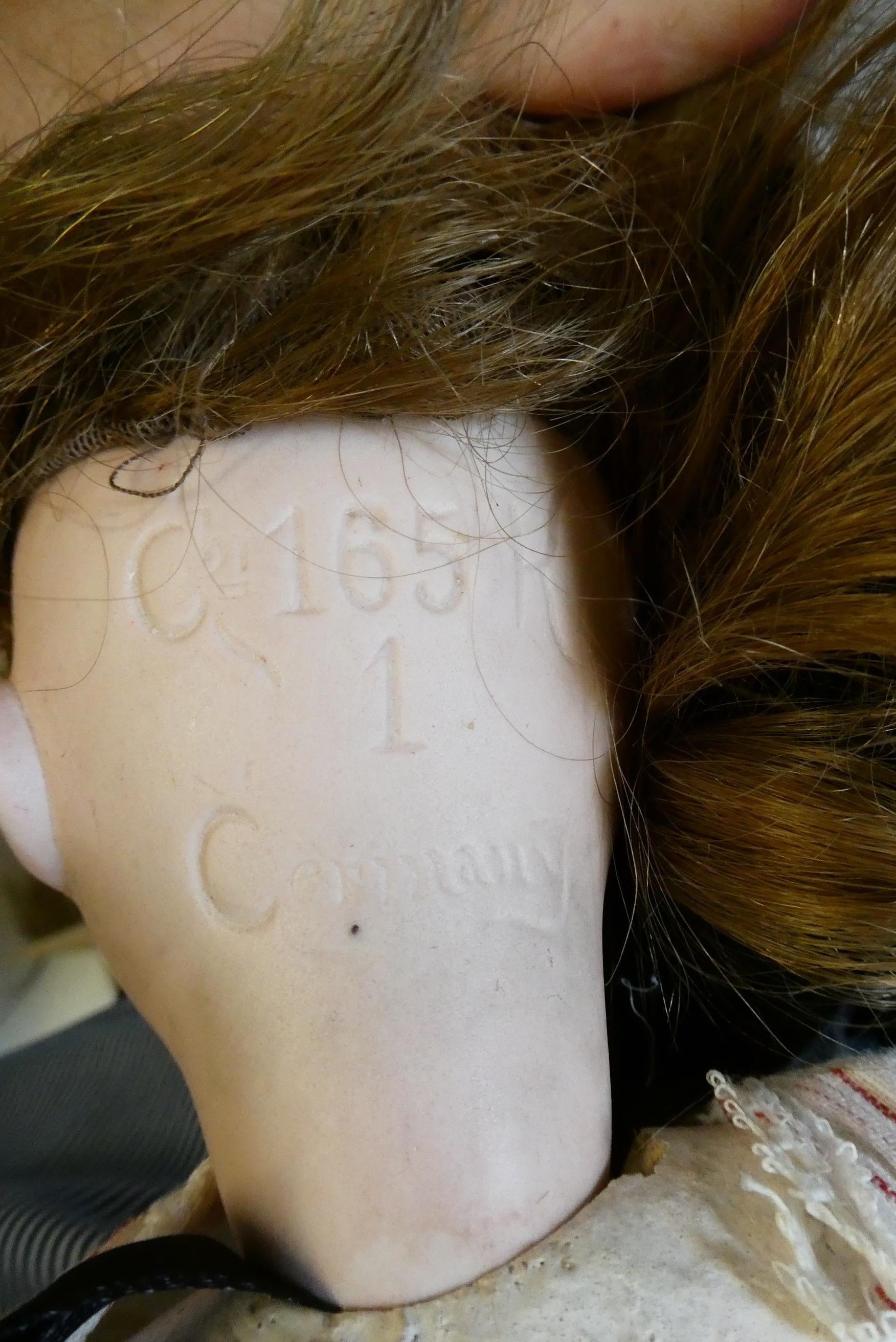 A Gebruder Kuhnlenz bisque socket head doll Image