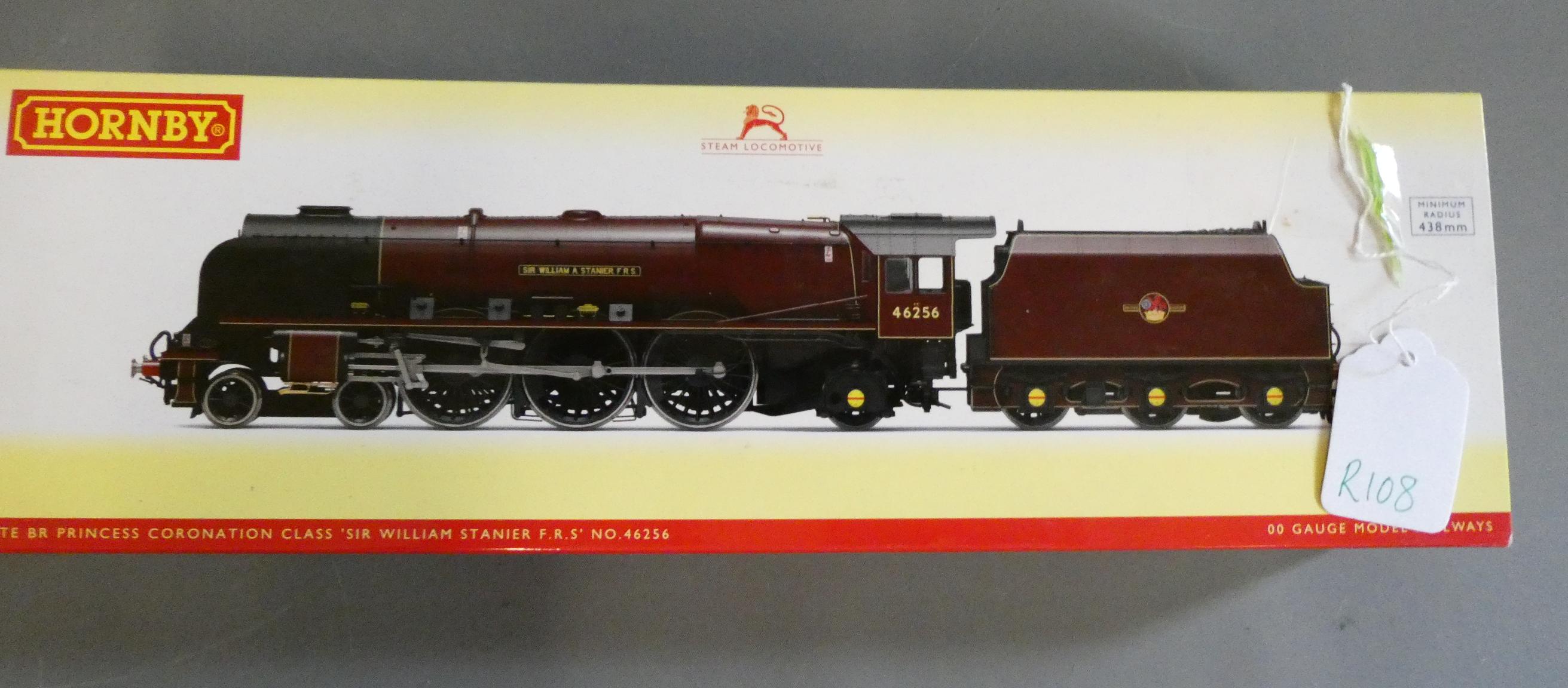 Hornby DCC British Railways Princess Coronation Class Sir William Stanier FRS. finished in crimson Image