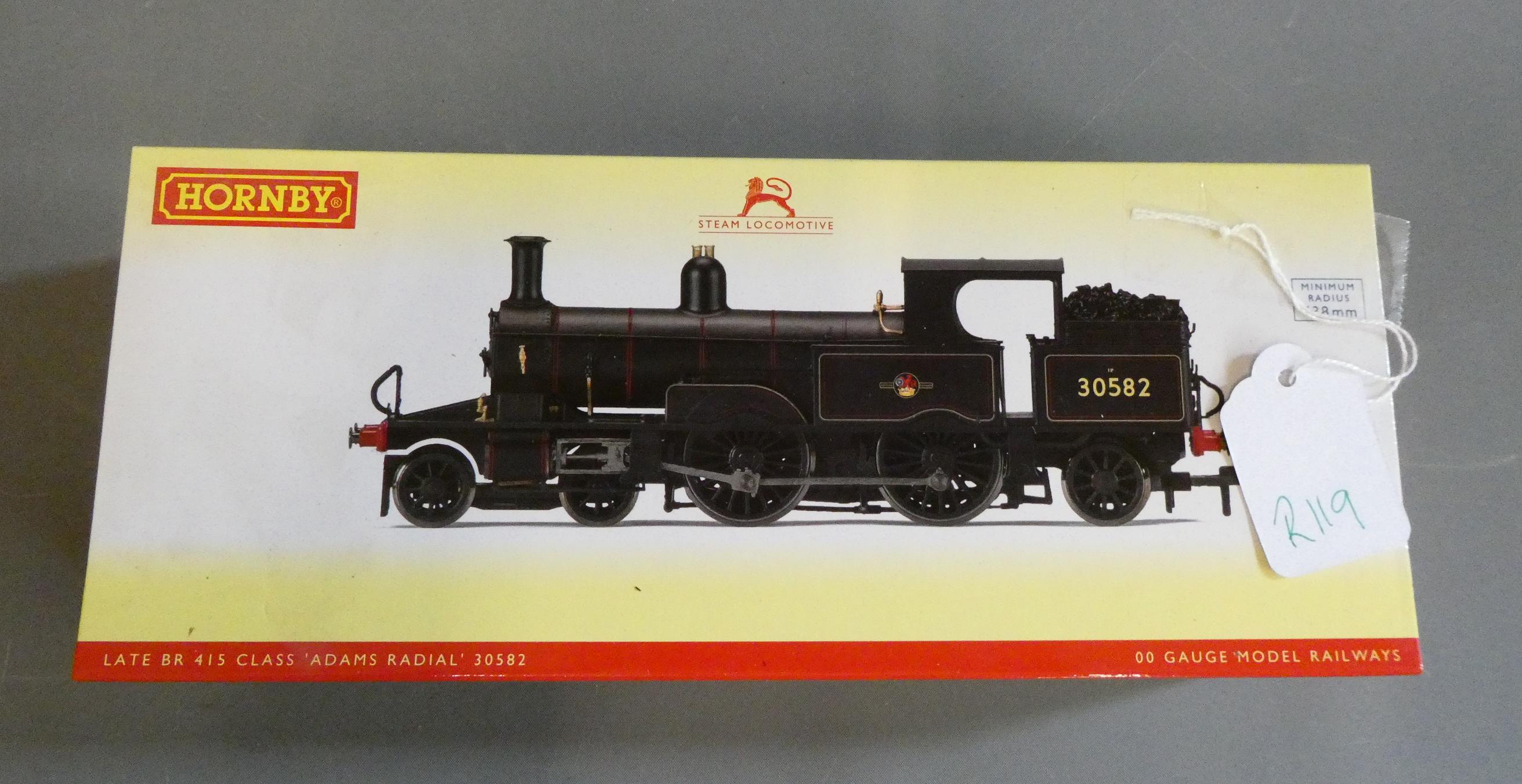 Hornby Adams Radial tank locomotive finished in British Railways mixed traffic delivery fitted with Image