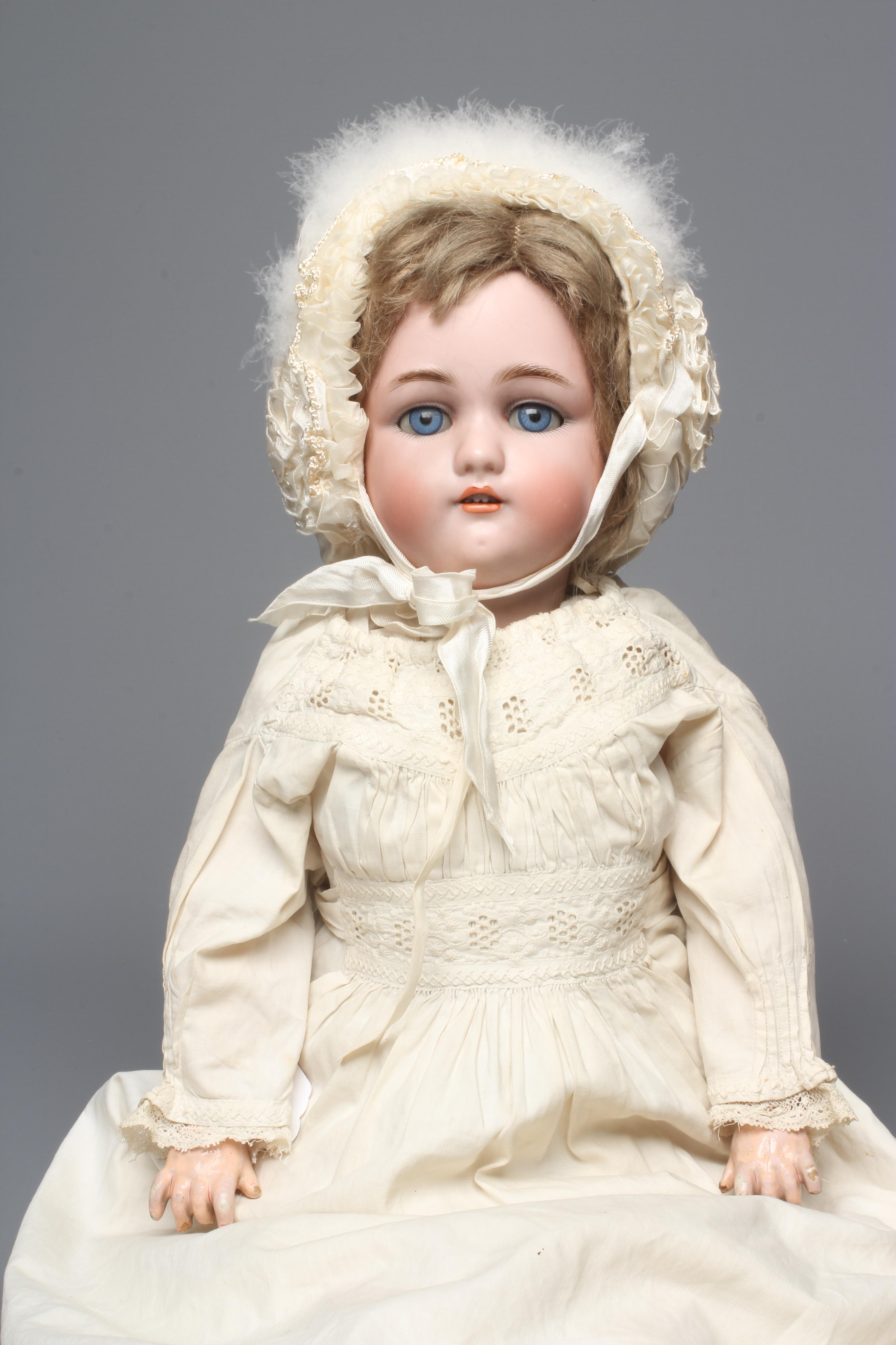 A Simon Halbig "Jutta" bisque socket head doll Image