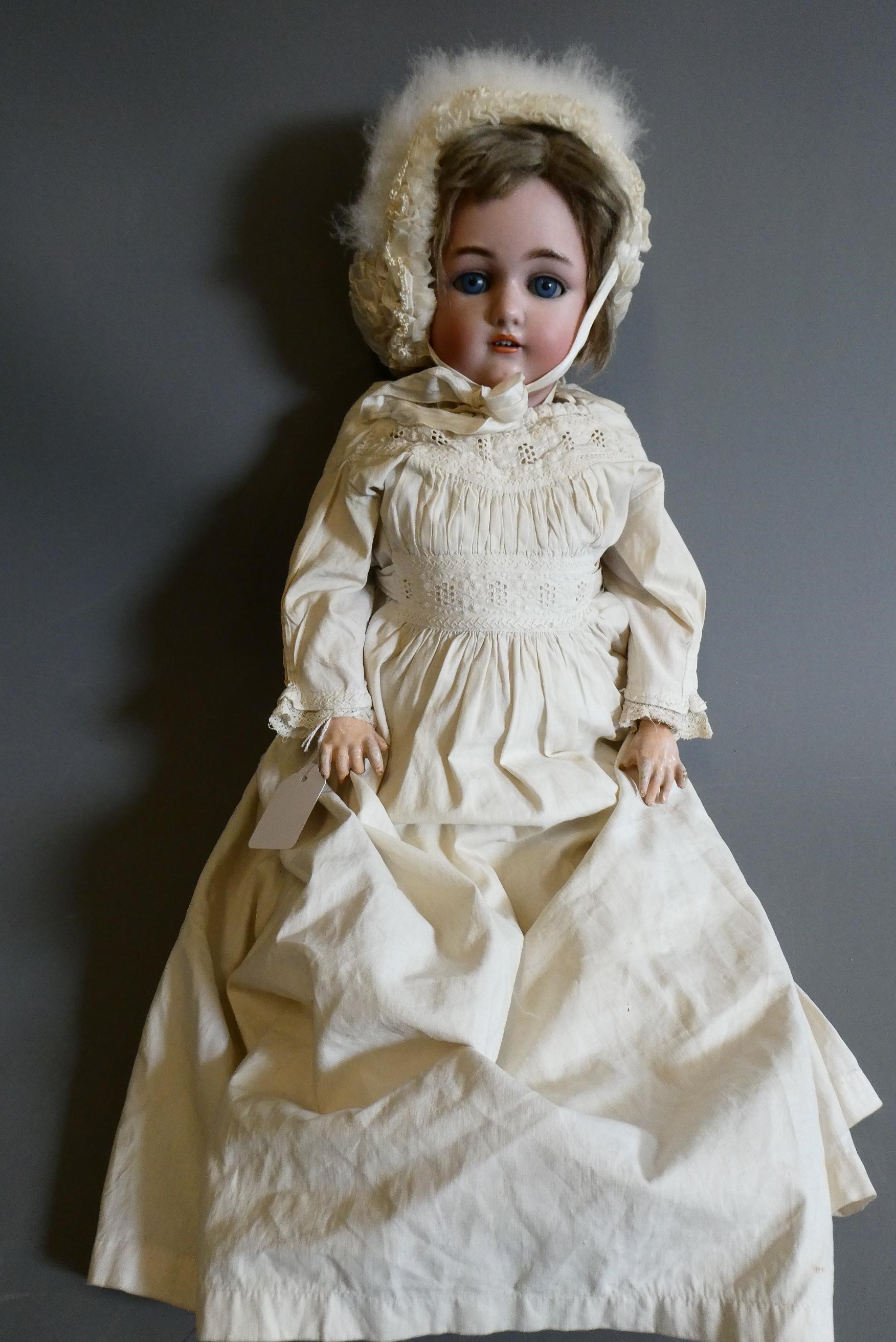 A Simon Halbig "Jutta" bisque socket head doll Image