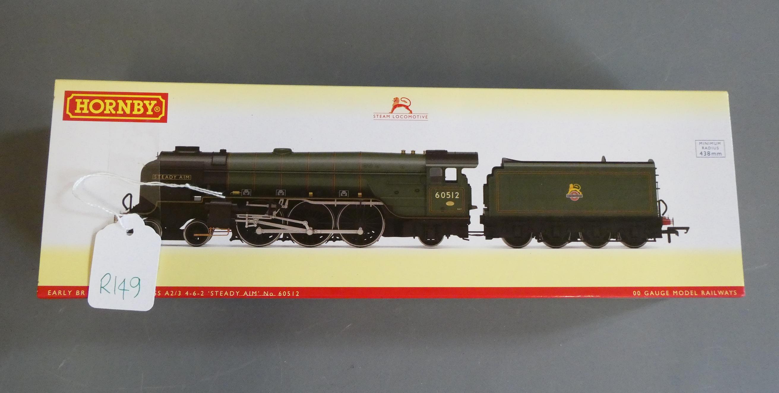 Hornby Thompson Class A2/3 Steady Aim finished in British Railways lined green fitted with DCC Image