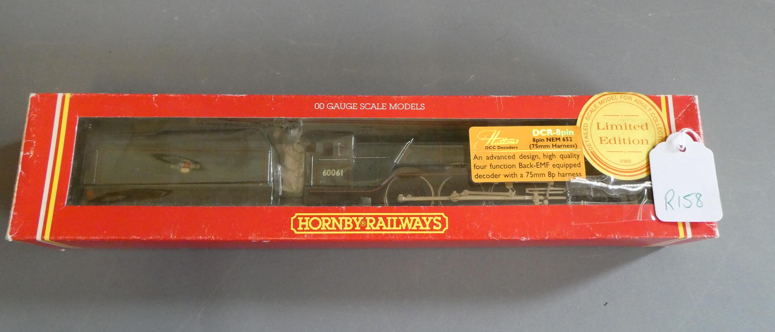 Hornby Class A3 Pretty Polly finished in British Railways lined green livery, fitted with Hattons Image