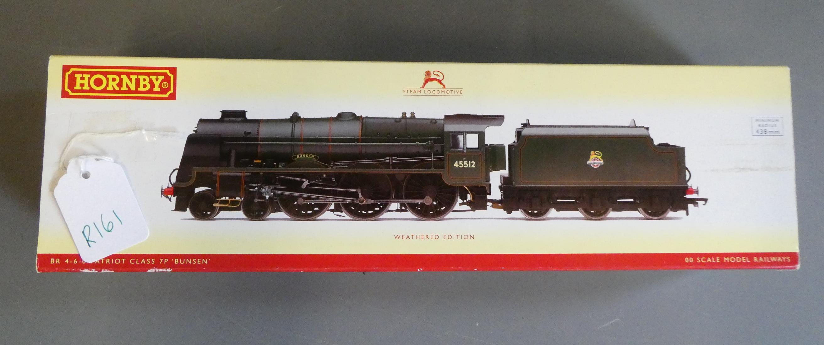Hornby Patriot Class Bunsen finished in weathered British Railways lined green livery fitted with Image