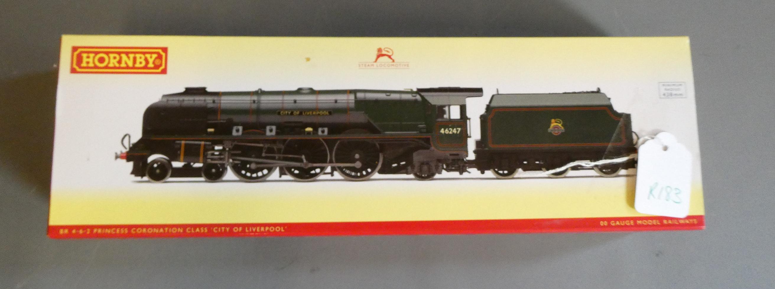 Hornby Duchess Class locomotive City of Liverpool finished in British Railways lined green early Image