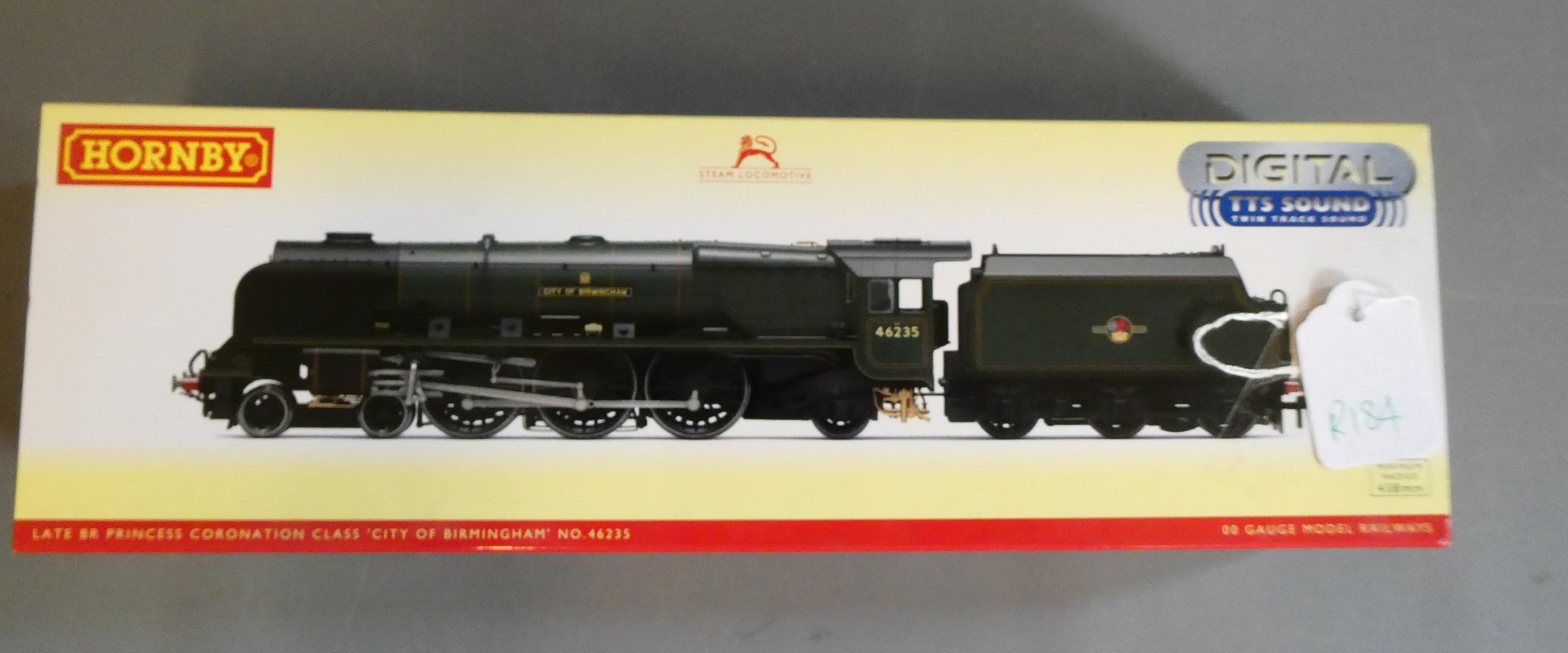 Hornby Duchess Class locomotive City of Birmingham finished in British Railways lined green livery Image