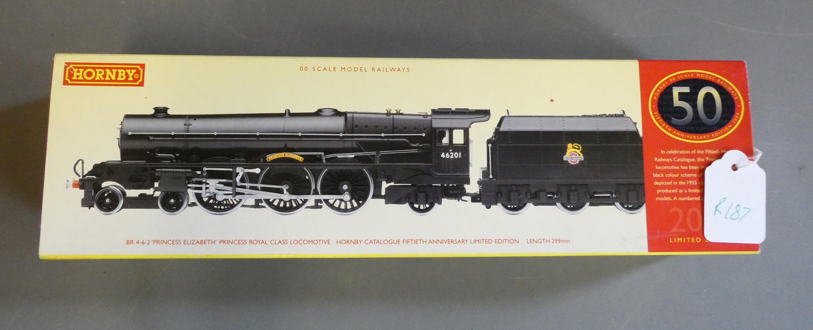 Hornby limited edition Princess Royal Class locomotive Princess Elizabeth finished in British Image