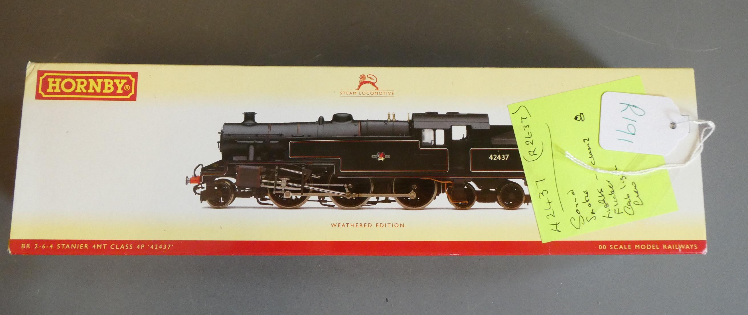 Hornby Standard 4MT locomotive finished in weathered British Railways mixed traffic livery 42437, Image