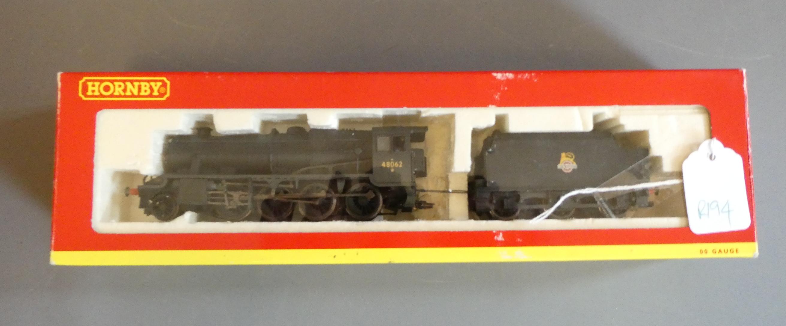 Hornby class 8F locomotive finished in weathered black early totem 48062, fitted with ESU V 4 for Image