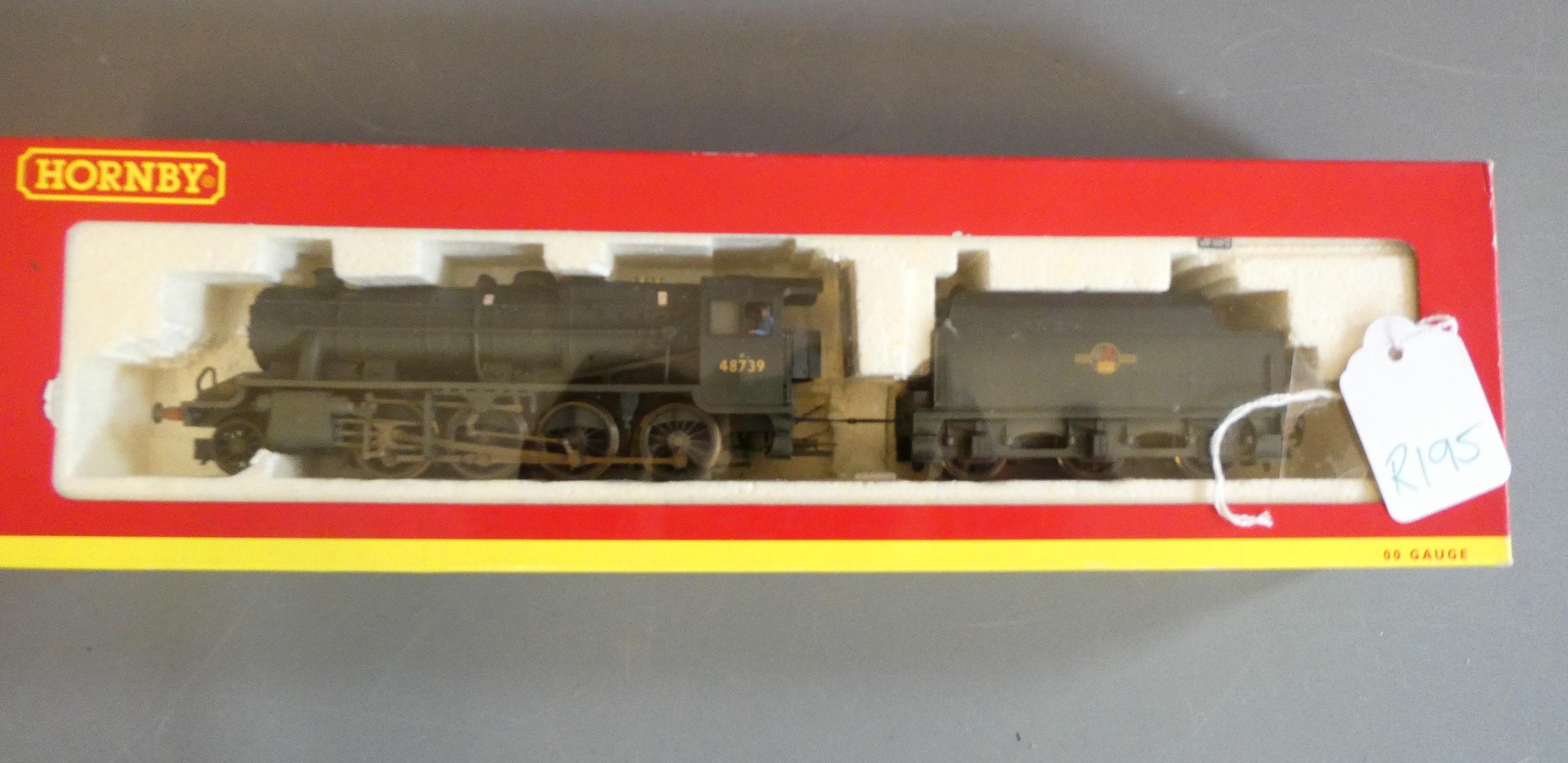 Honey Class 8F locomotive finished in weathered British Railways black 48739, fitted with ESU V4 for Image