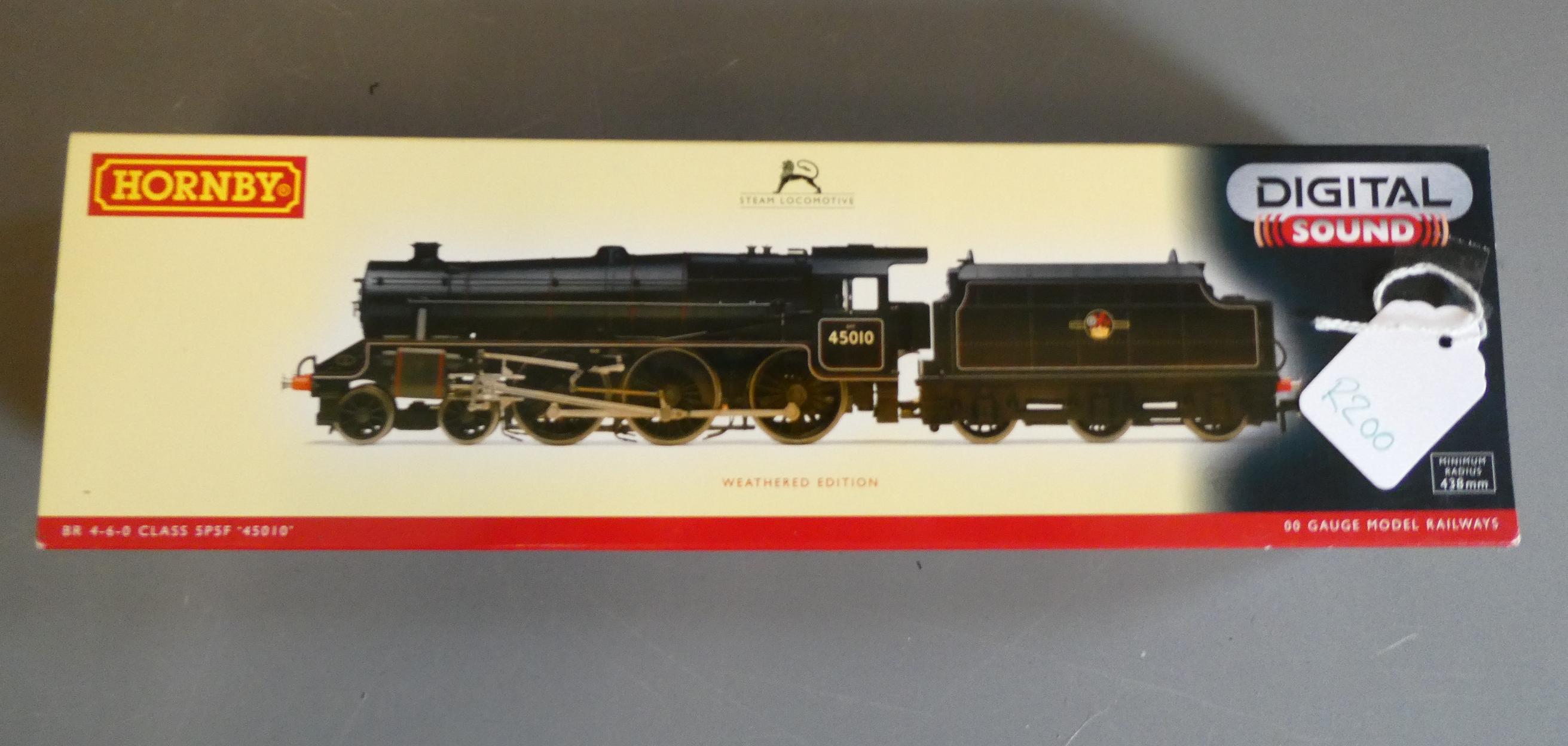 Hornby Class 5 locomotive finished in British Railways mixed traffic livery 45010, with factory Image