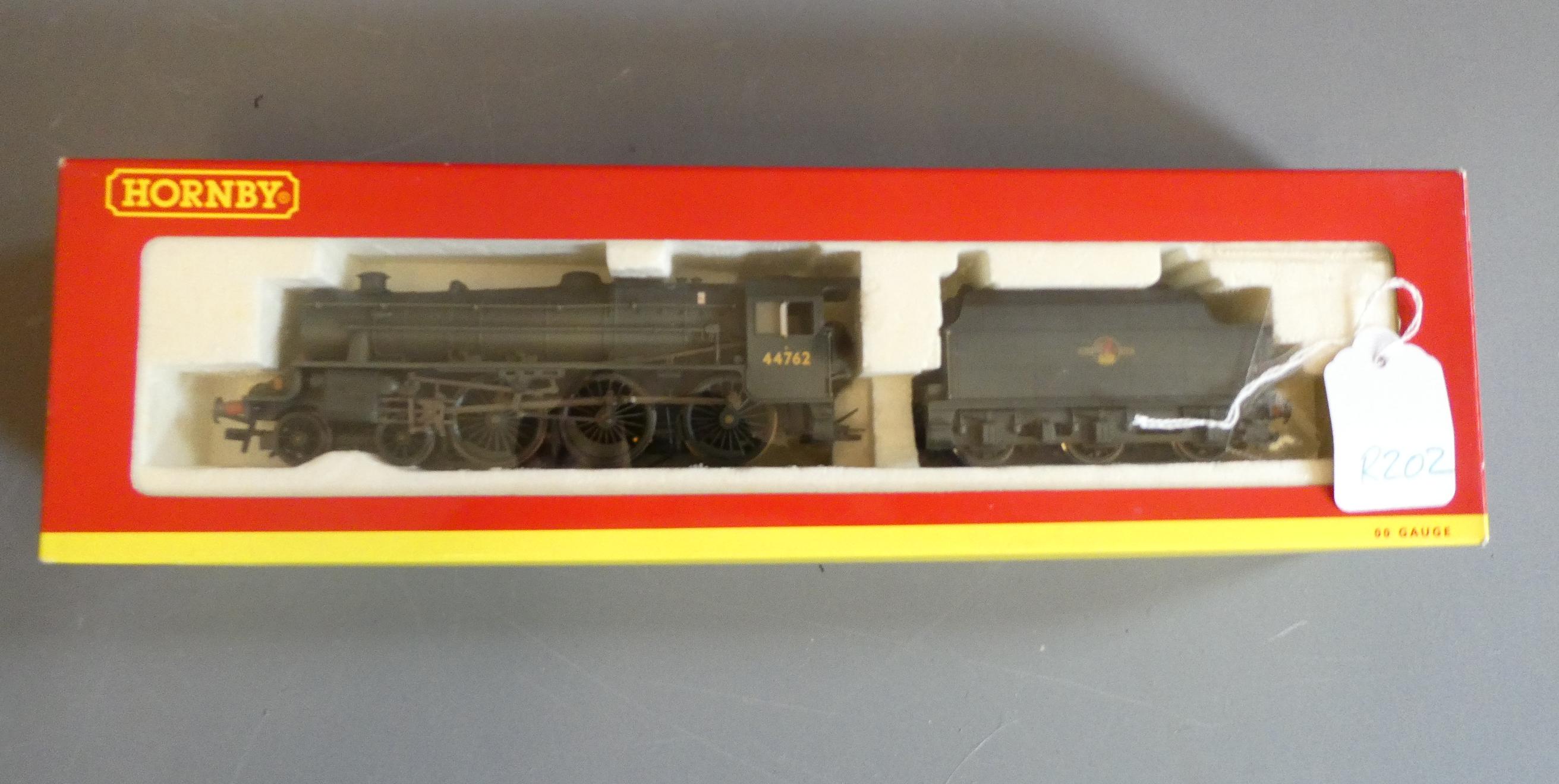 Hornby Class 5 locomotive finished in weathered British Railway mixed traffic livery 44762, fitted Image