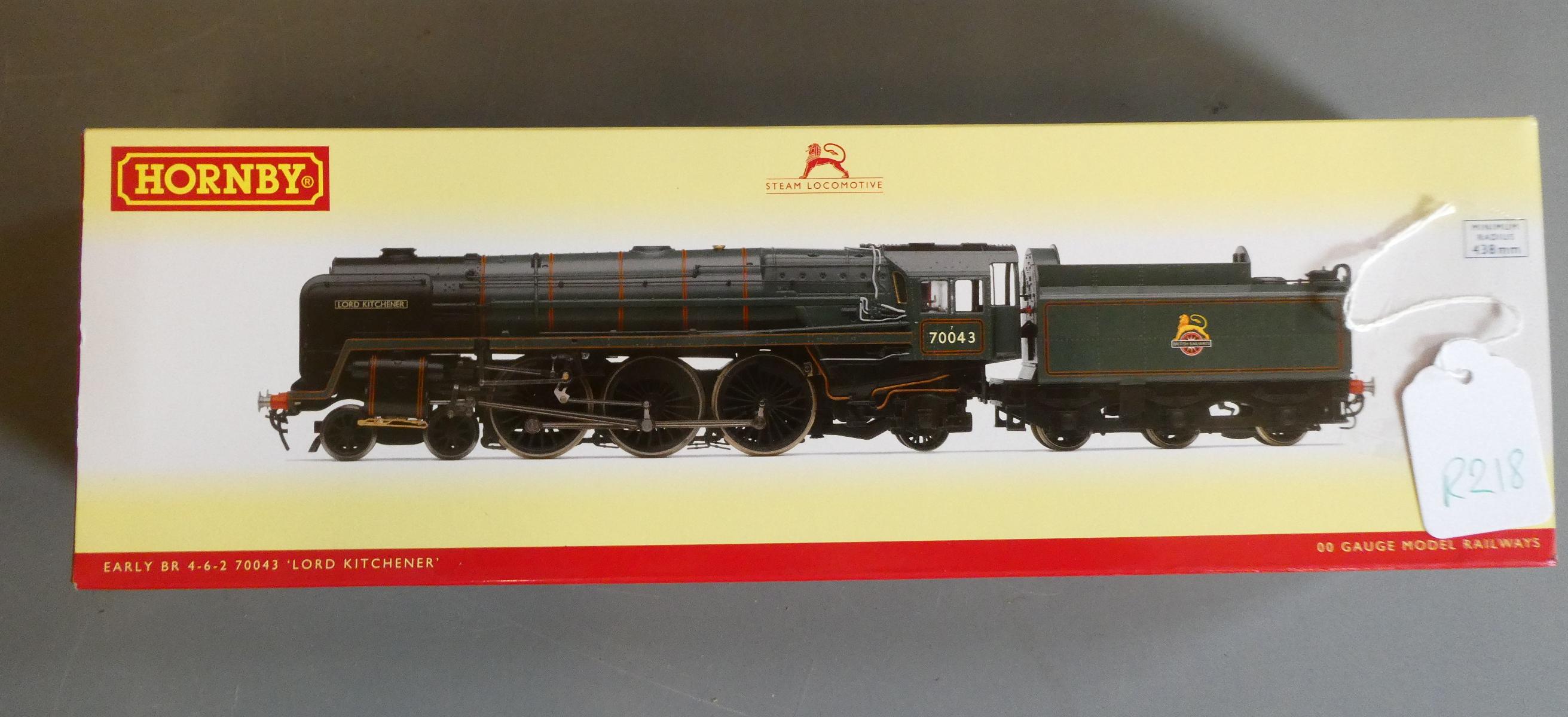 Hornby Britannia Class locomotive Lord Kitchener finished in British Railways lined green livery Image