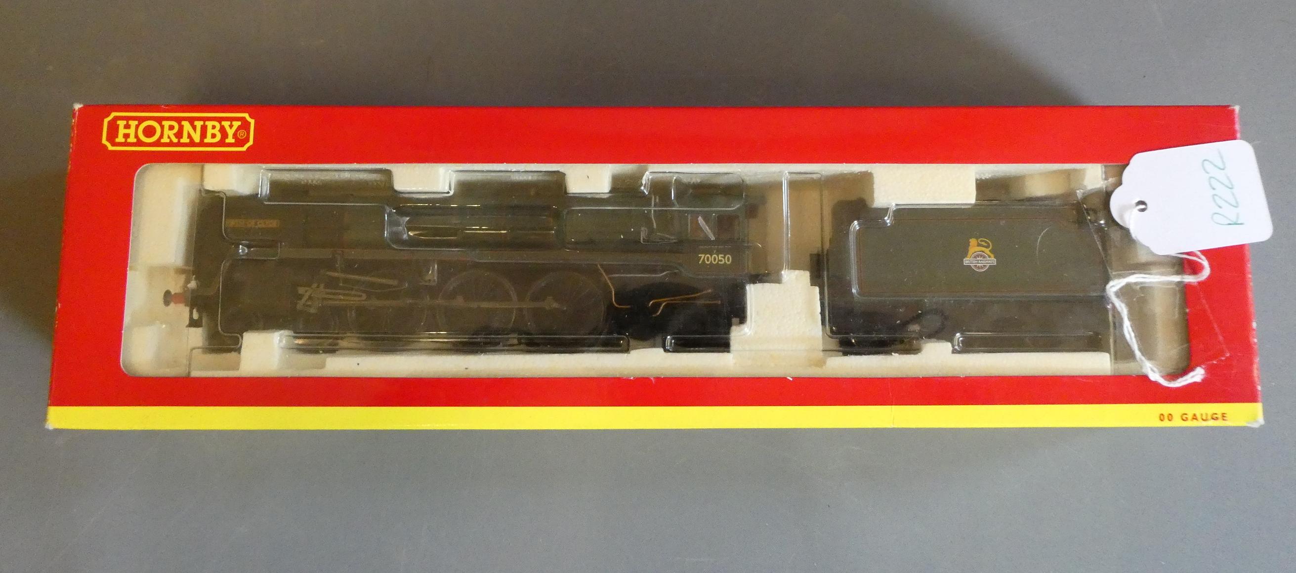 Hornby Britannia Class locomotive Firth of Clyde finished in British Railways lined green delivery Image