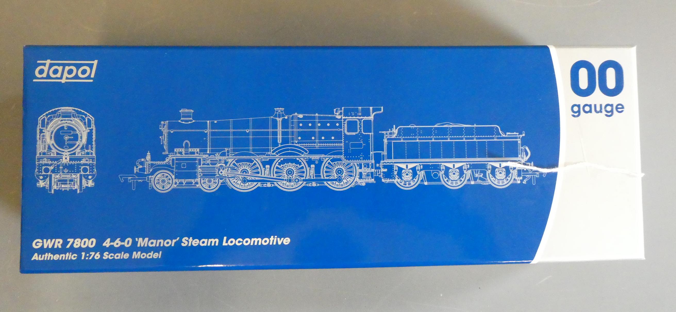 Dapol Lydham Manor finished in British Railways lined green livery, Late Crest 7827 factory fitted Image