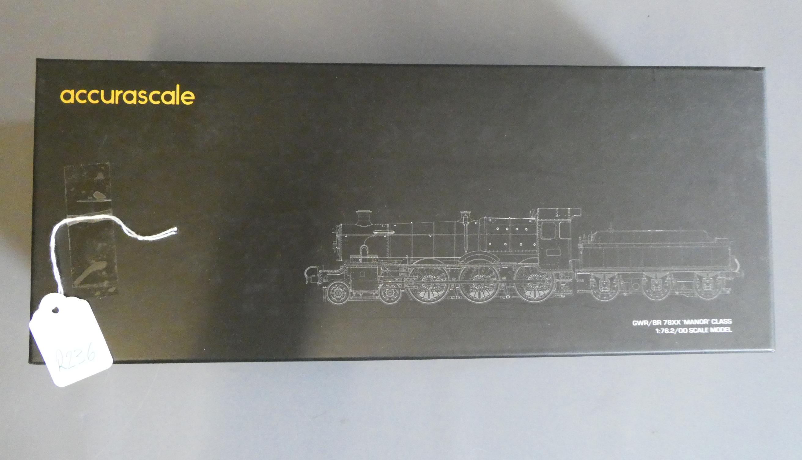 Accurascale Manor locomotive Torquay Manor finished in BR lined green, factory fitted DCC sound Image