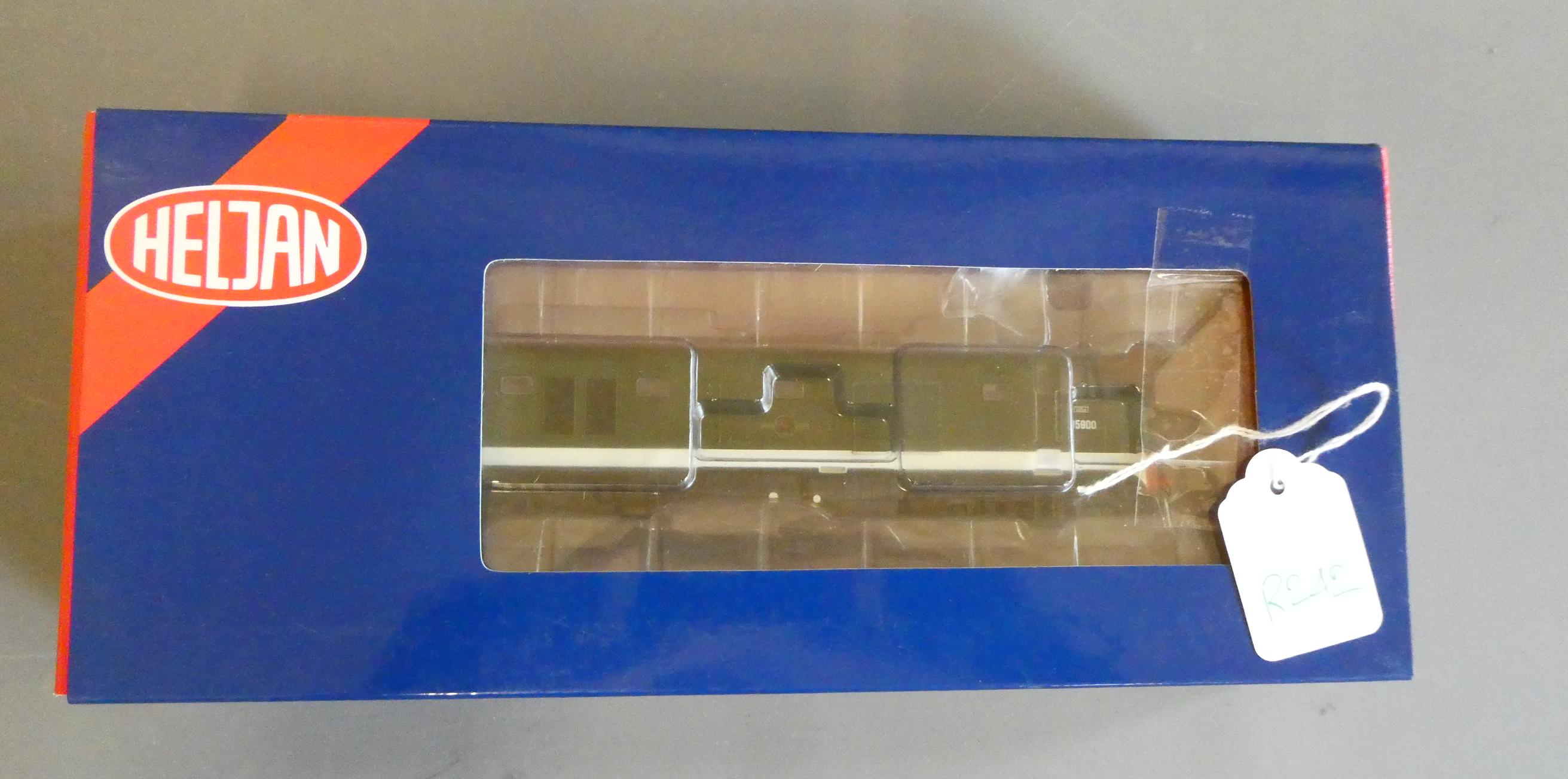 Heljan Class 23 finished in BR green D5900, fitted with ESU V4 sound decoder, boxed, mint (Est. plus Image