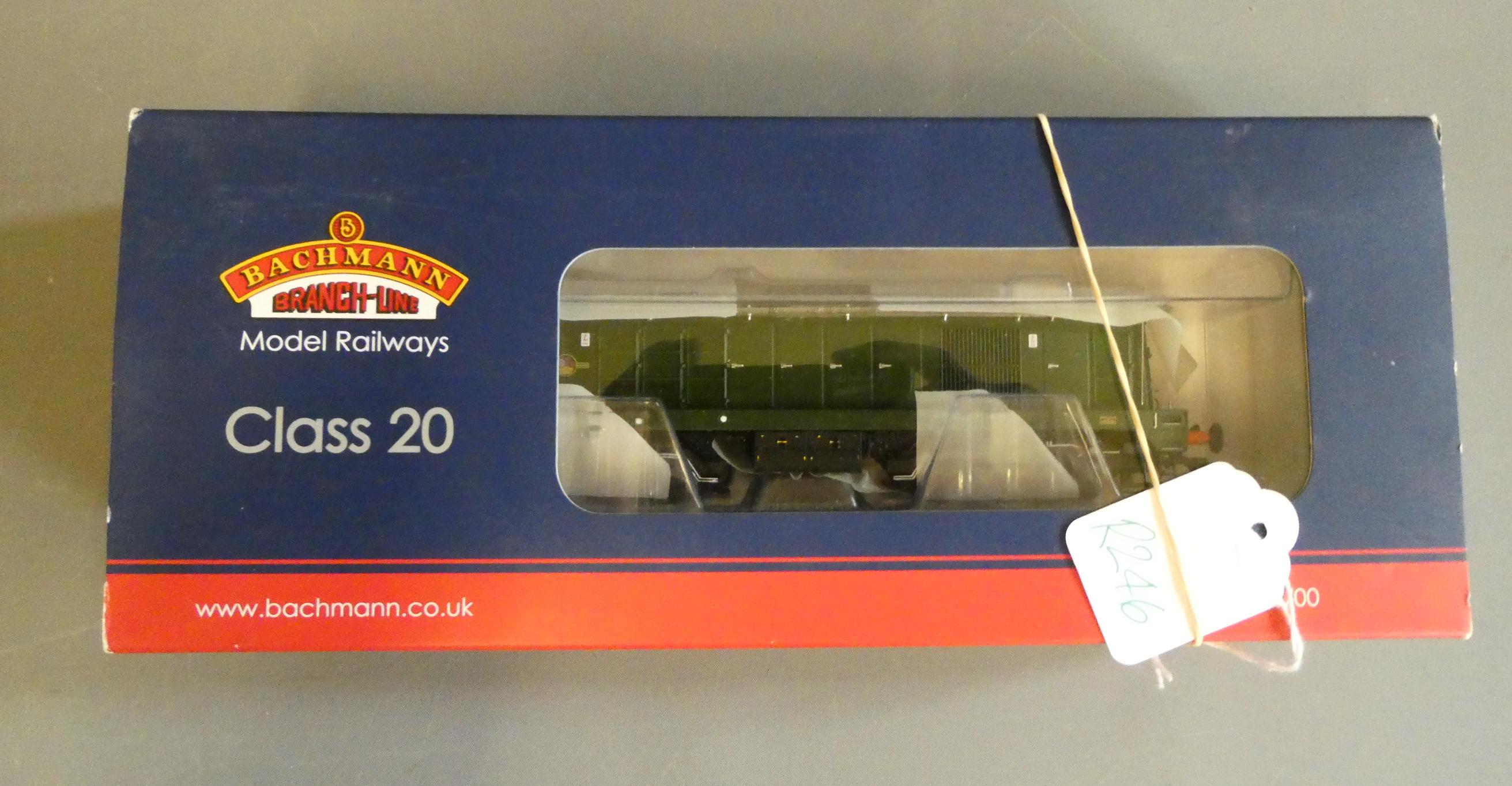 Bachmann Class 20 finished in British Railways green with indicator discs fitted with ESU V4 sound Image
