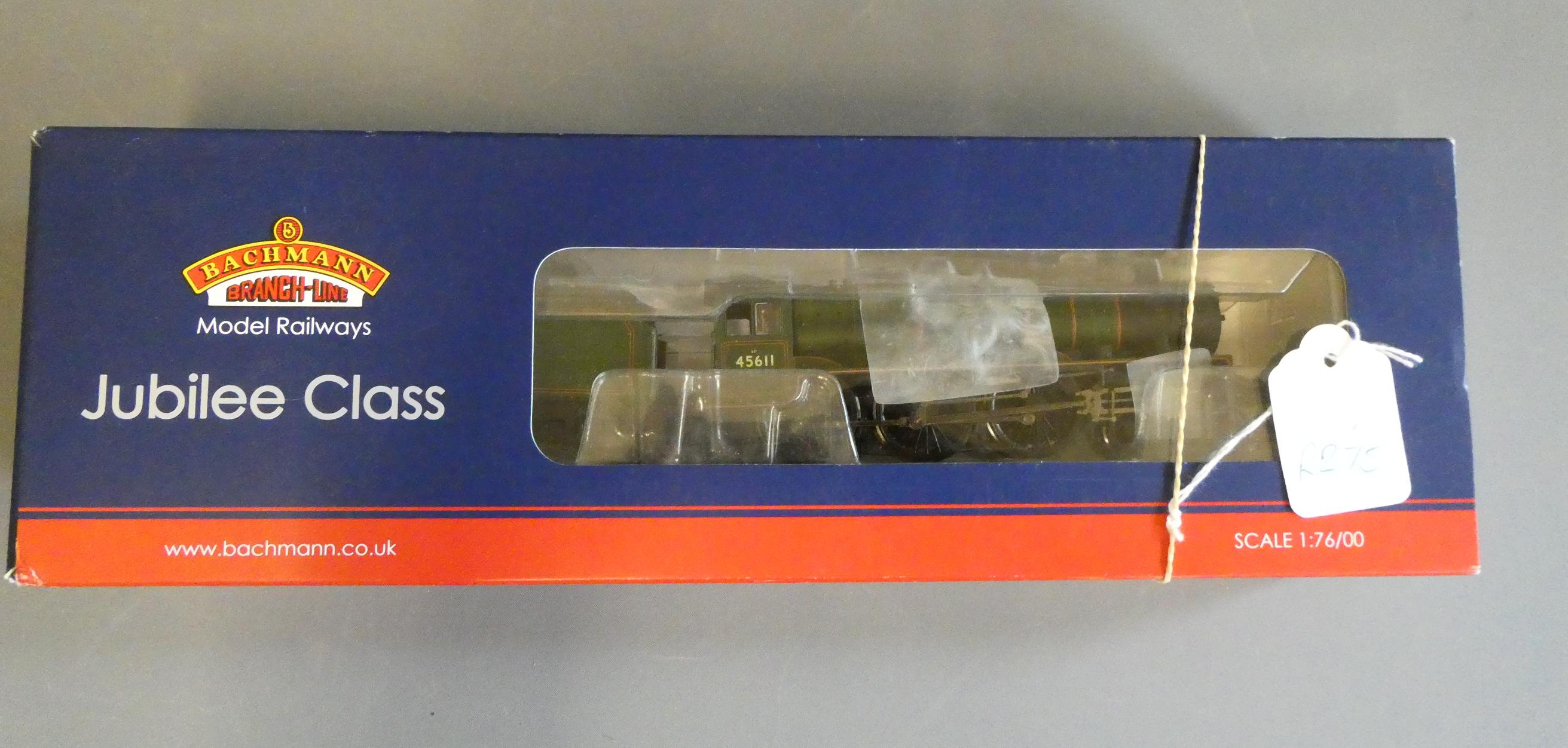 Bachmann Jubilee Class locomotives finished in British Railways lined green livery 45611 Hong Kong Image