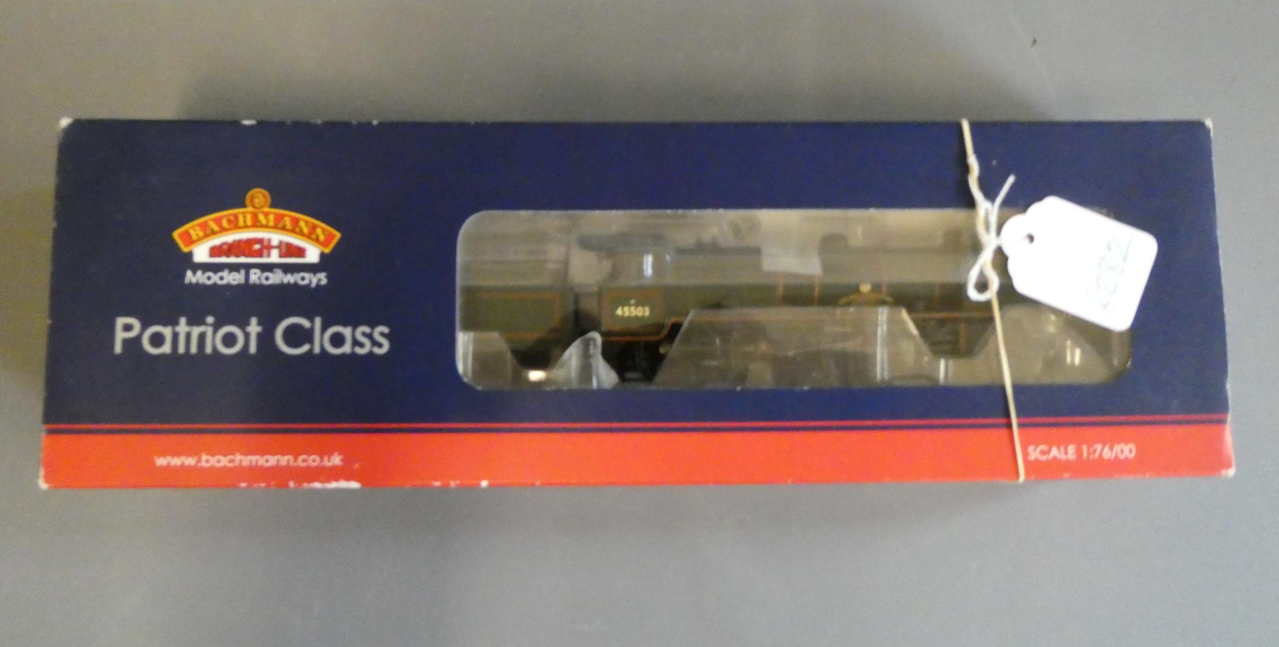 Bachmann Patriot Class locomotive finished in British Railways lined green livery 45503 Image