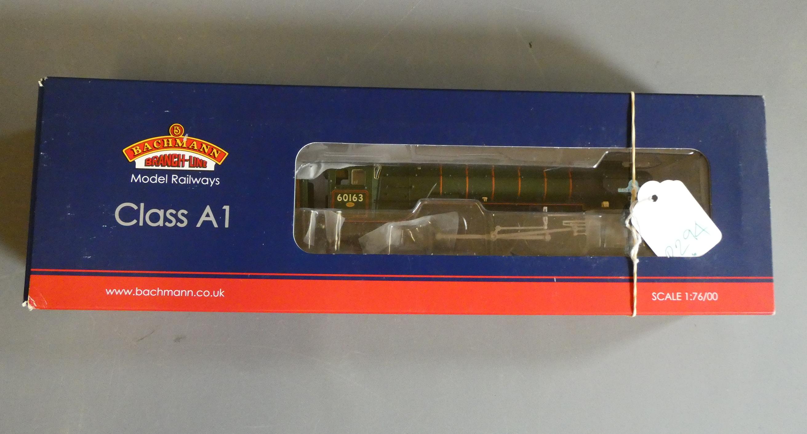 Bachmann Class A1 locomotive finished in British Railways green livery 60163 Tornado fitted with Image