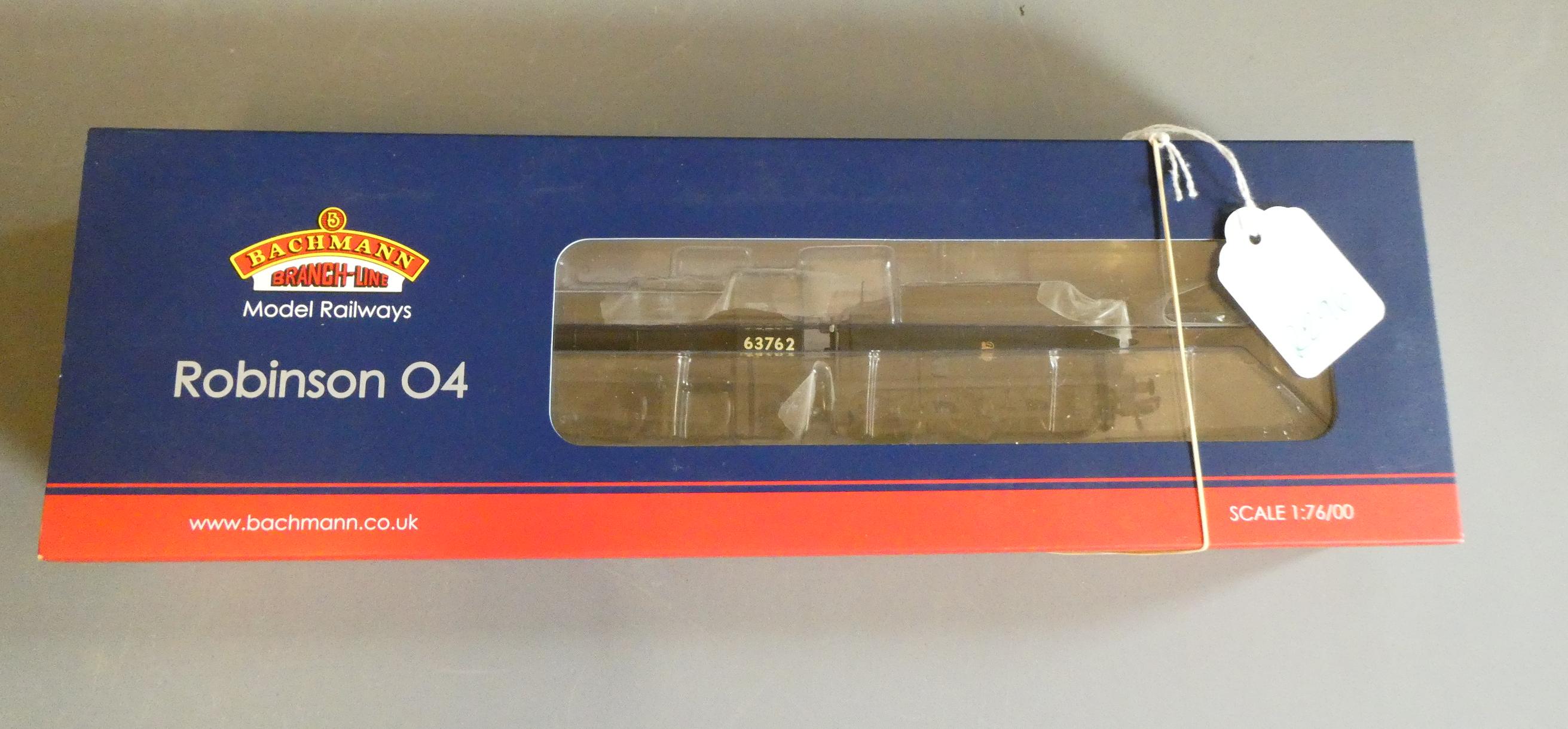 Bachmann Robinson Class 4 finished in weathered British Railways black, early totem, fitted with Image
